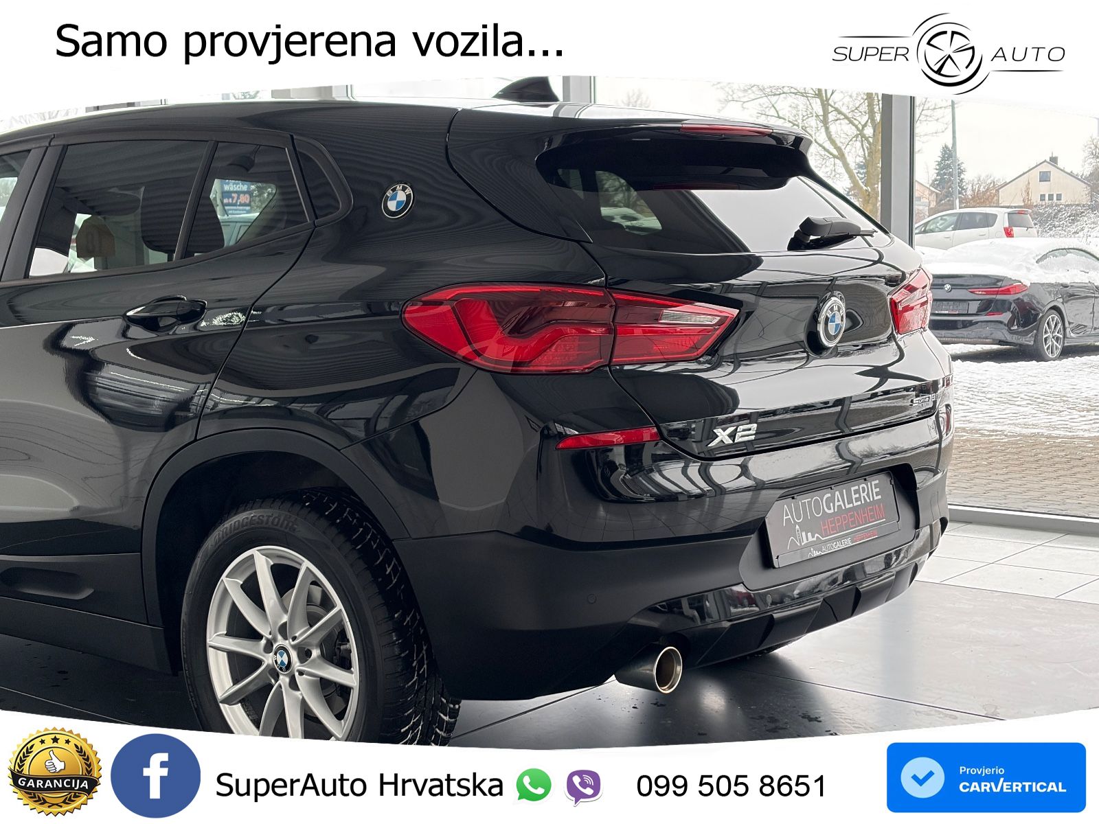 BMW X2 sDrive18i Manual Advantage LED+GR SJED+ACC