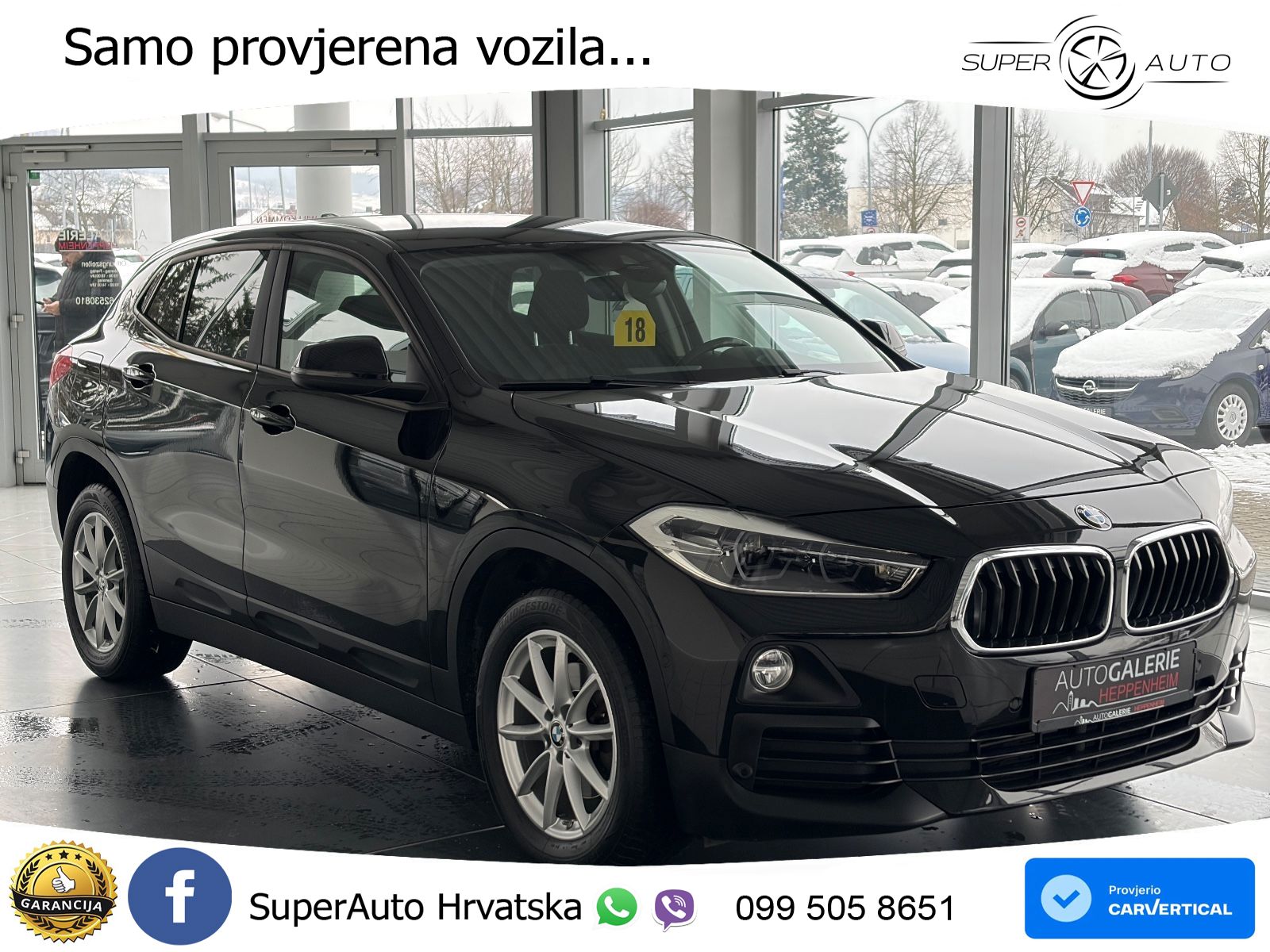 BMW X2 sDrive18i Manual Advantage LED+GR SJED+ACC