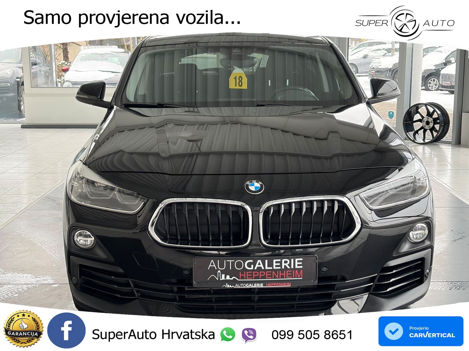 BMW X2 sDrive18i Manual Advantage LED+GR SJED+ACC