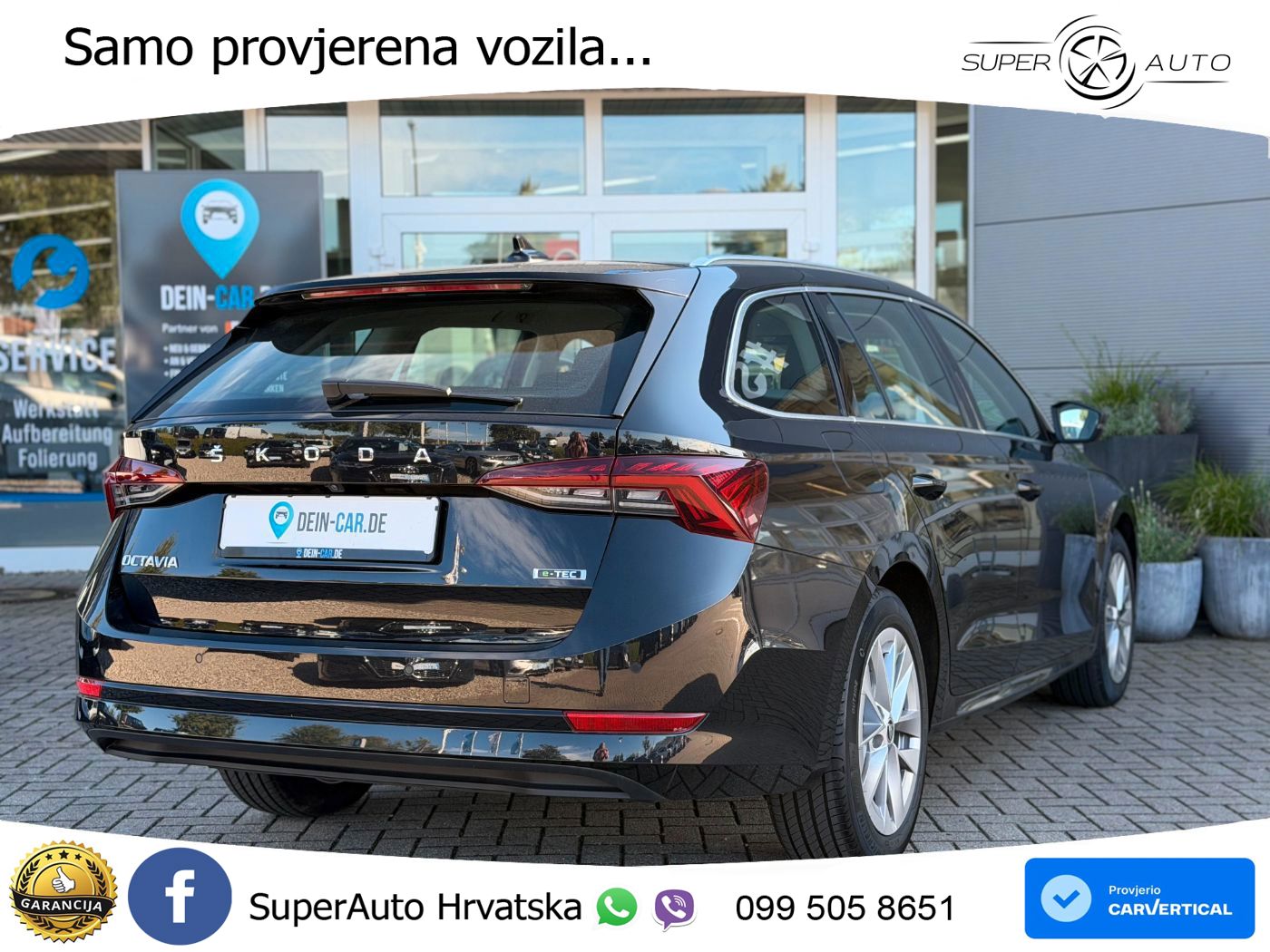 Škoda Octavia Combi 1.5 TSI (150 KS) DSG LED+GR SJED+ACC