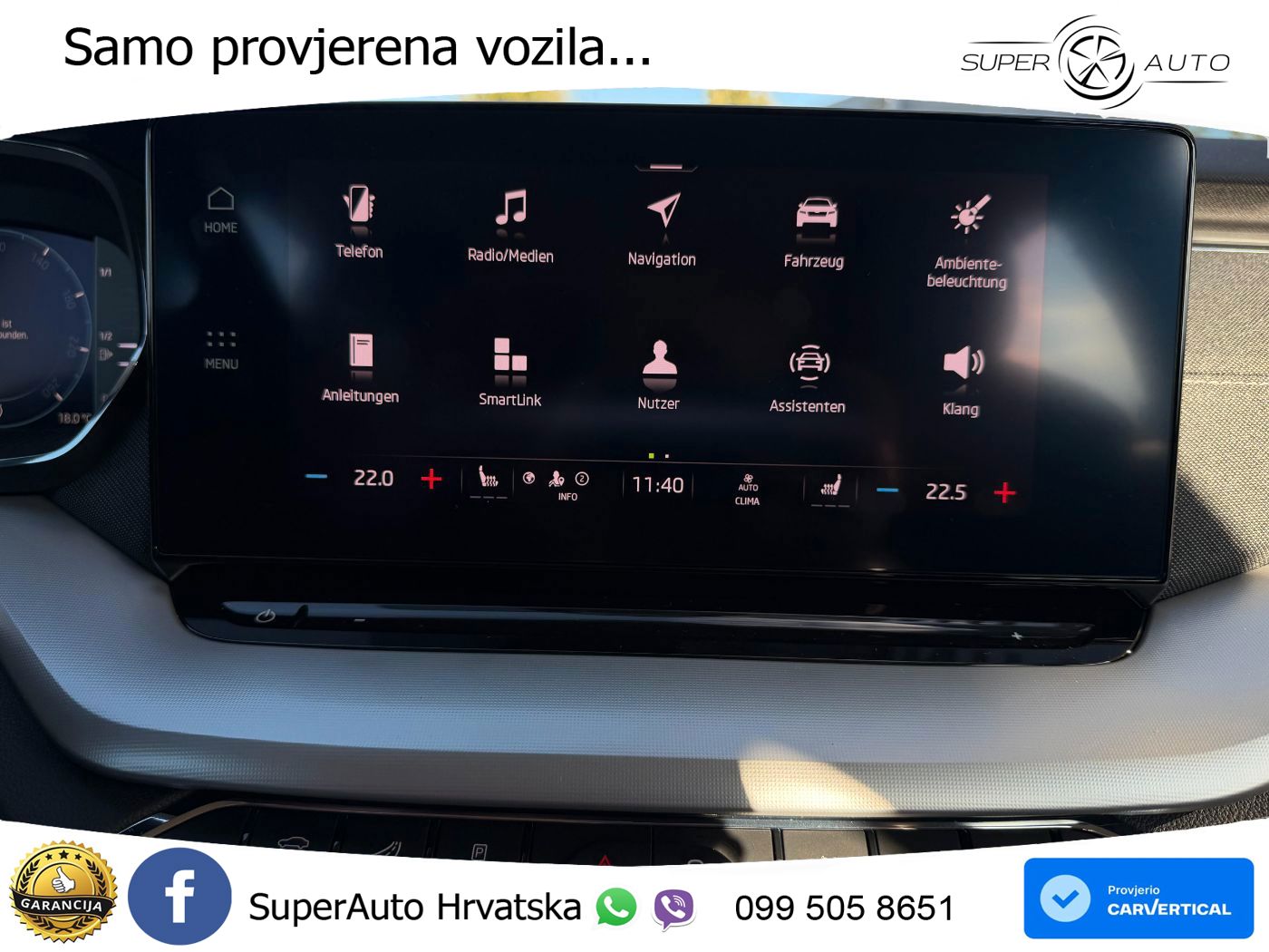 Škoda Octavia Combi 1.5 TSI (150 KS) DSG LED+GR SJED+ACC