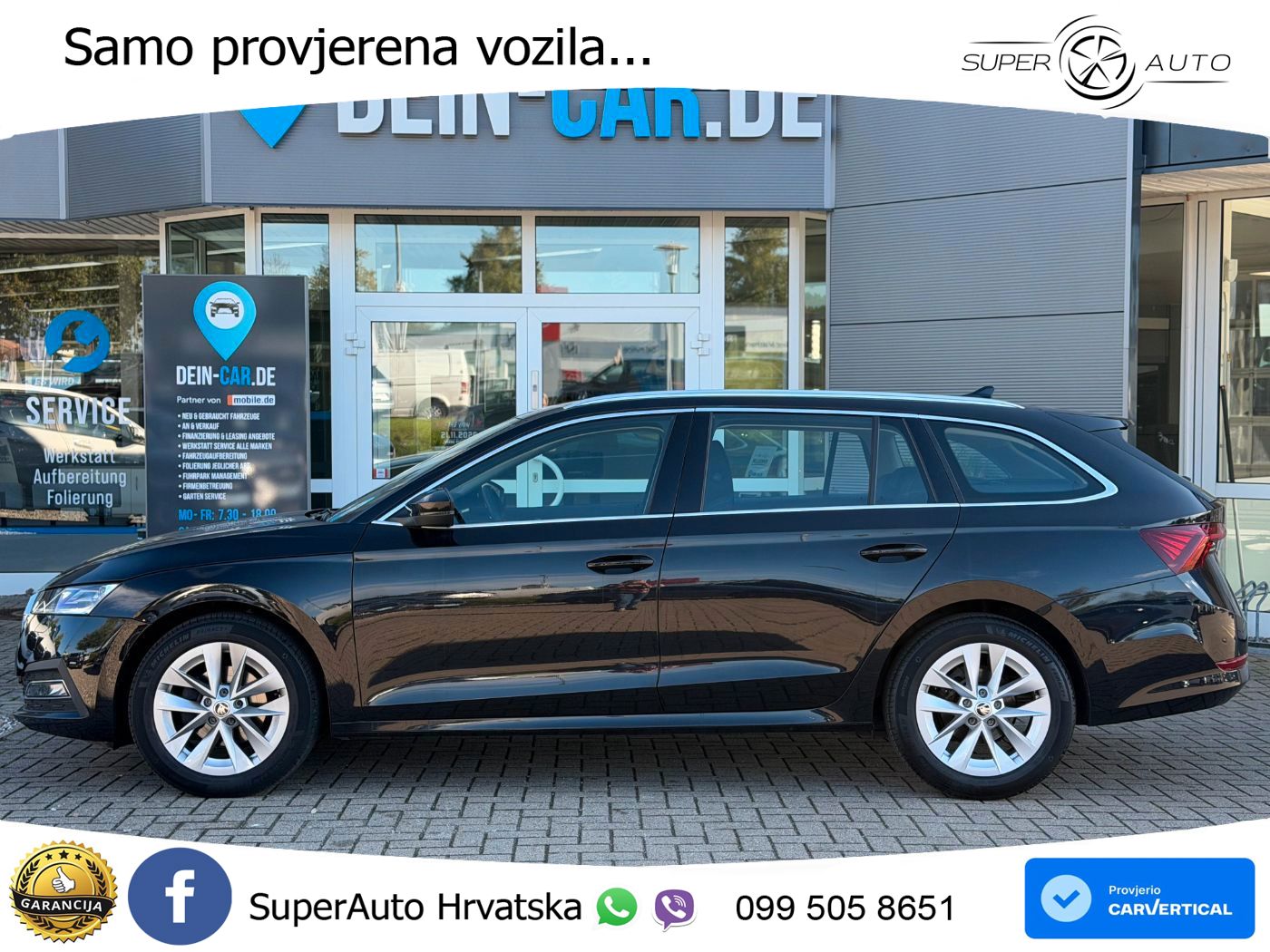 Škoda Octavia Combi 1.5 TSI (150 KS) DSG LED+GR SJED+ACC