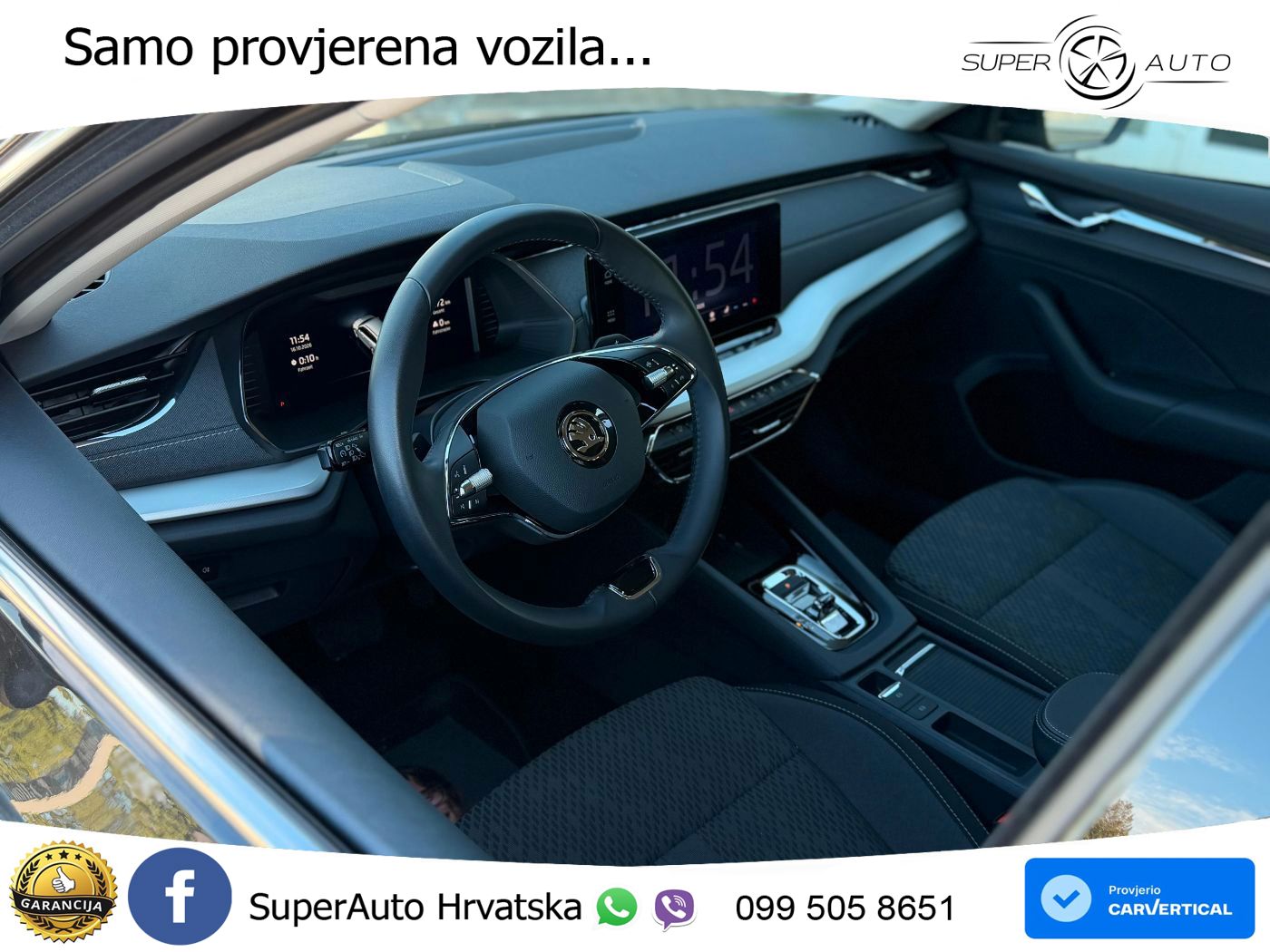 Škoda Octavia Combi 1.5 TSI (150 KS) DSG LED+GR SJED+ACC