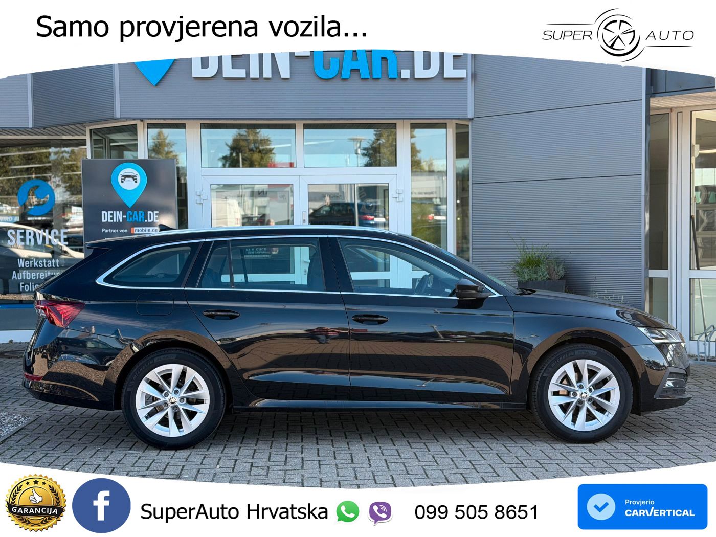 Škoda Octavia Combi 1.5 TSI (150 KS) DSG LED+GR SJED+ACC