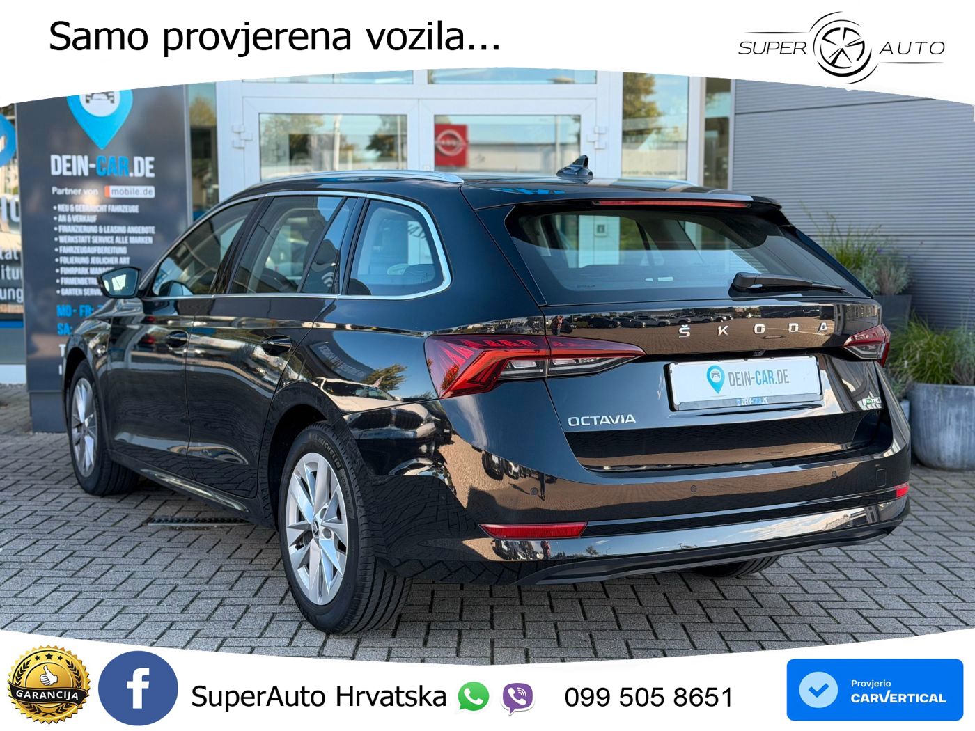 Škoda Octavia Combi 1.5 TSI (150 KS) DSG LED+GR SJED+ACC