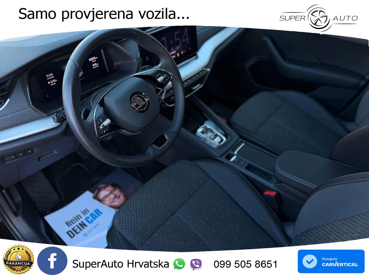 Škoda Octavia Combi 1.5 TSI (150 KS) DSG LED+GR SJED+ACC