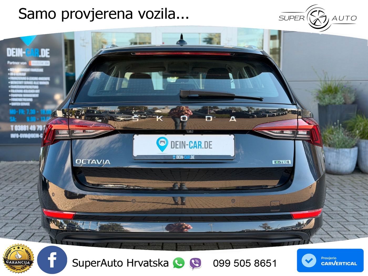 Škoda Octavia Combi 1.5 TSI (150 KS) DSG LED+GR SJED+ACC