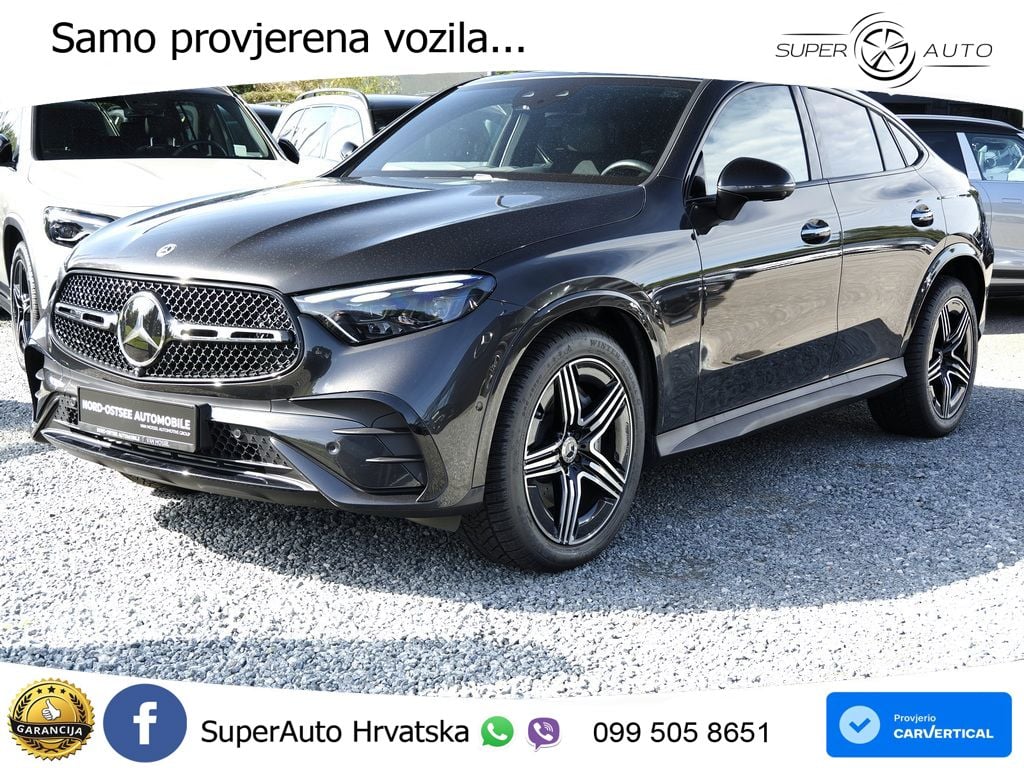 Mercedes GLC Coupe 220d (197 KS) 4MATIC 9G-TRONIC AMG ACC+GR SJED+360+PANO