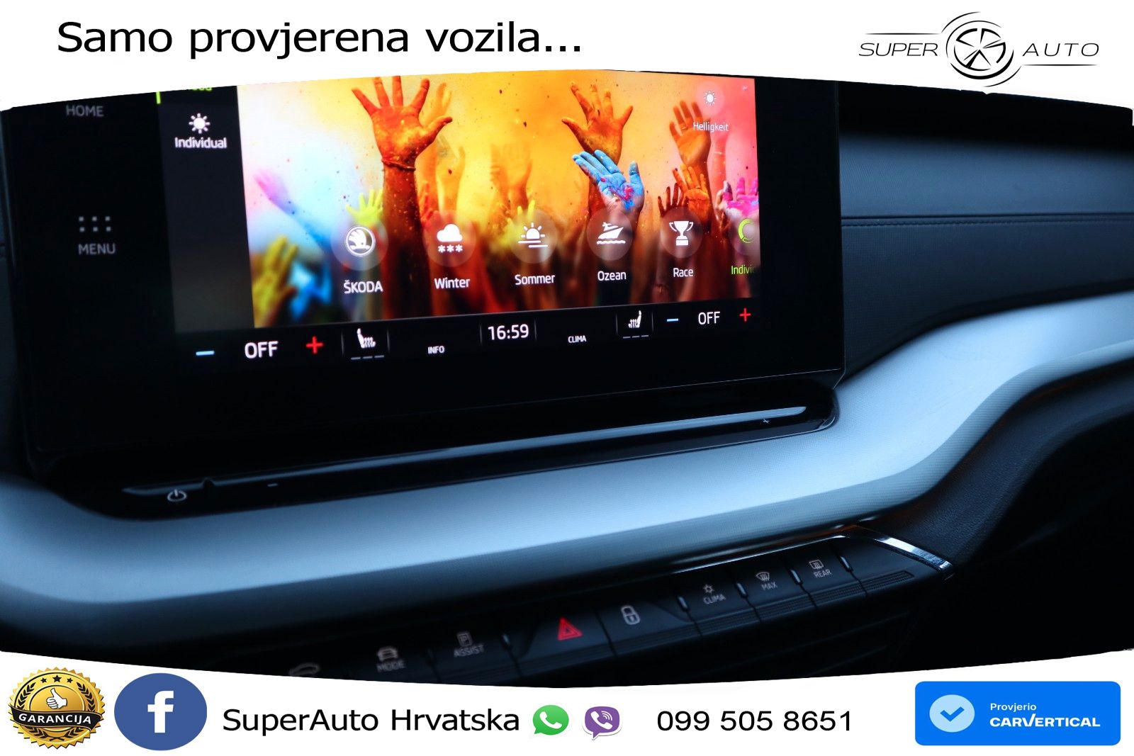 Škoda Octavia Combi 2.0 TDI (150 KS) DSG LED+GR SJED+ACC