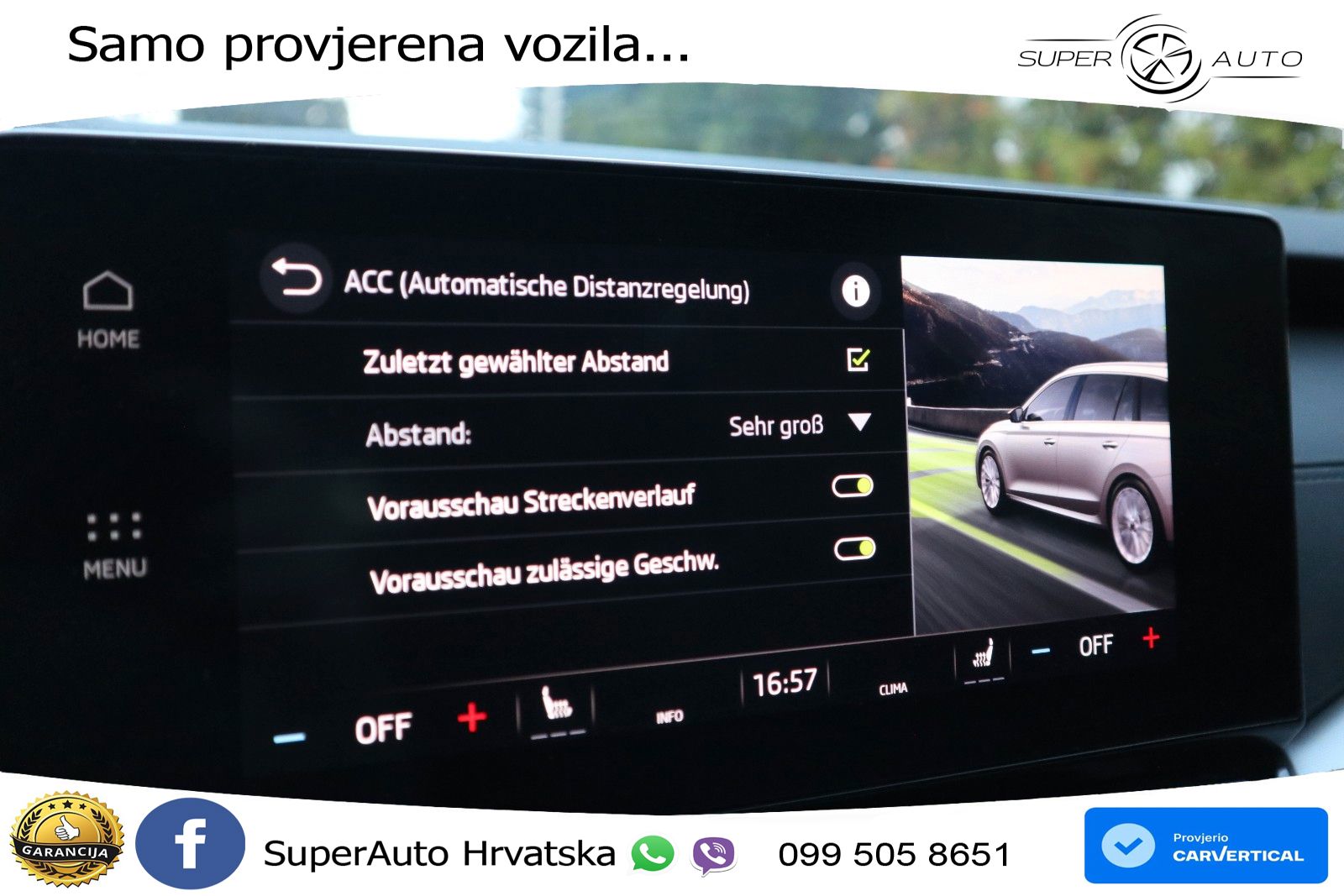 Škoda Octavia Combi 2.0 TDI (150 KS) DSG LED+GR SJED+ACC