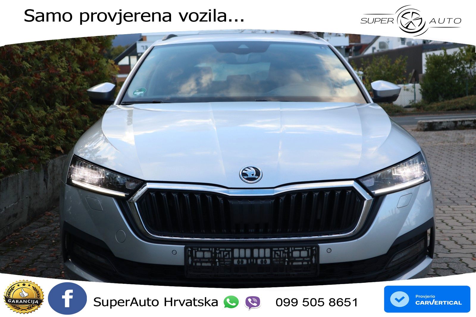 Škoda Octavia Combi 2.0 TDI (150 KS) DSG LED+GR SJED+ACC