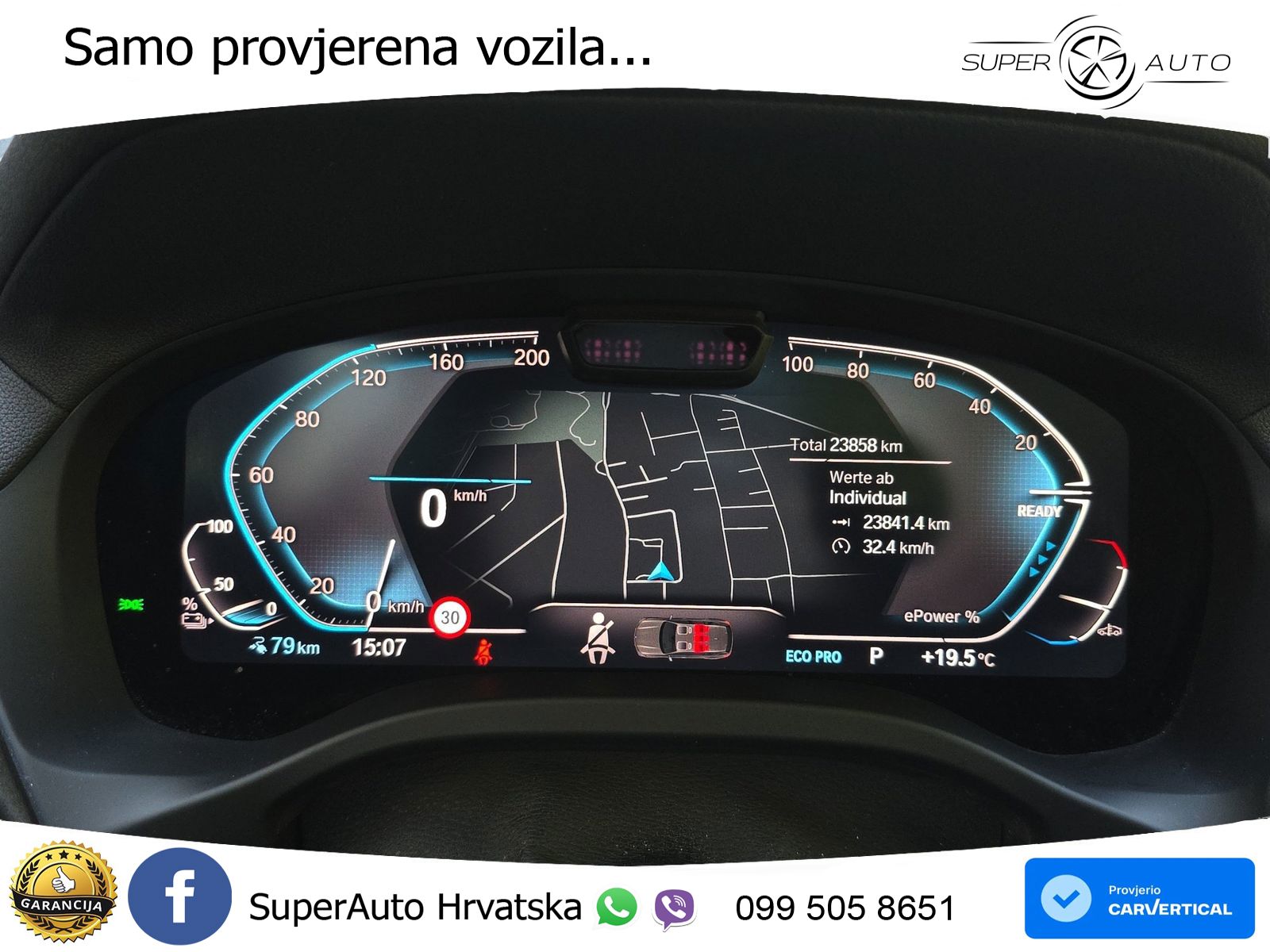 BMW iX3 80 kWh (286 KS) LED+GR SJED+ACC