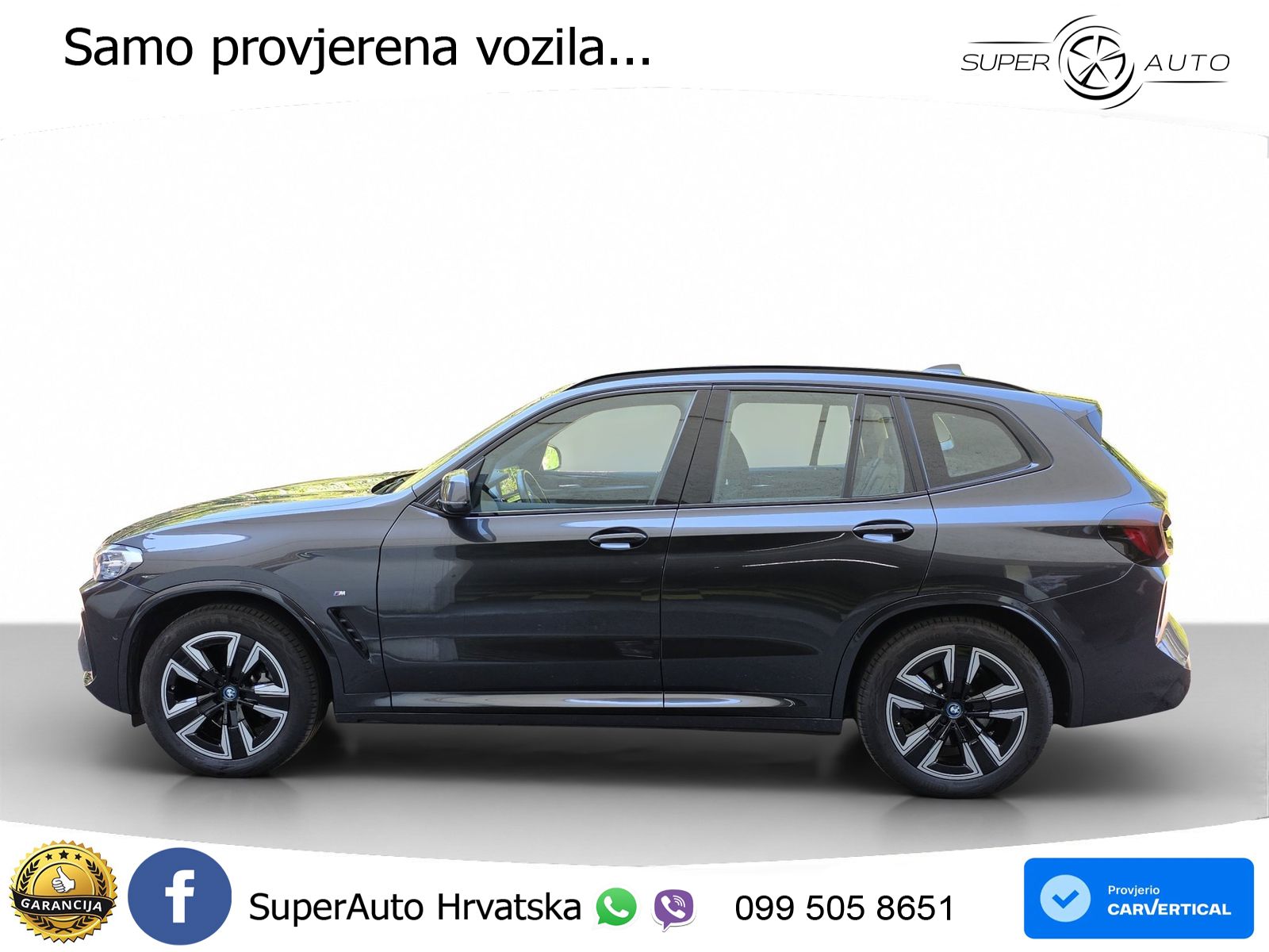 BMW iX3 80 kWh (286 KS) LED+GR SJED+ACC