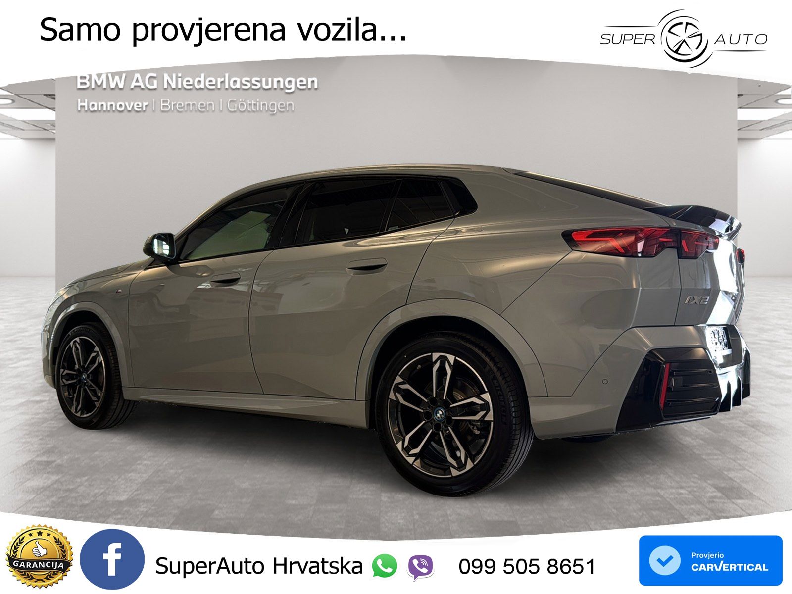 BMW iX2 66.5 kWh (313 KS) xDrive30