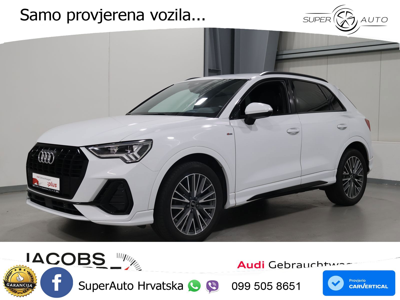 Audi Q3 35 TDI (150 KS) quattro S tronic S line LED+GR SJED+ACC
