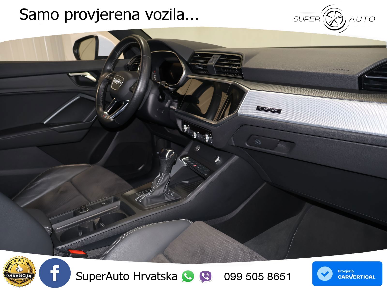Audi Q3 35 TDI (150 KS) quattro S tronic S line LED+GR SJED+ACC