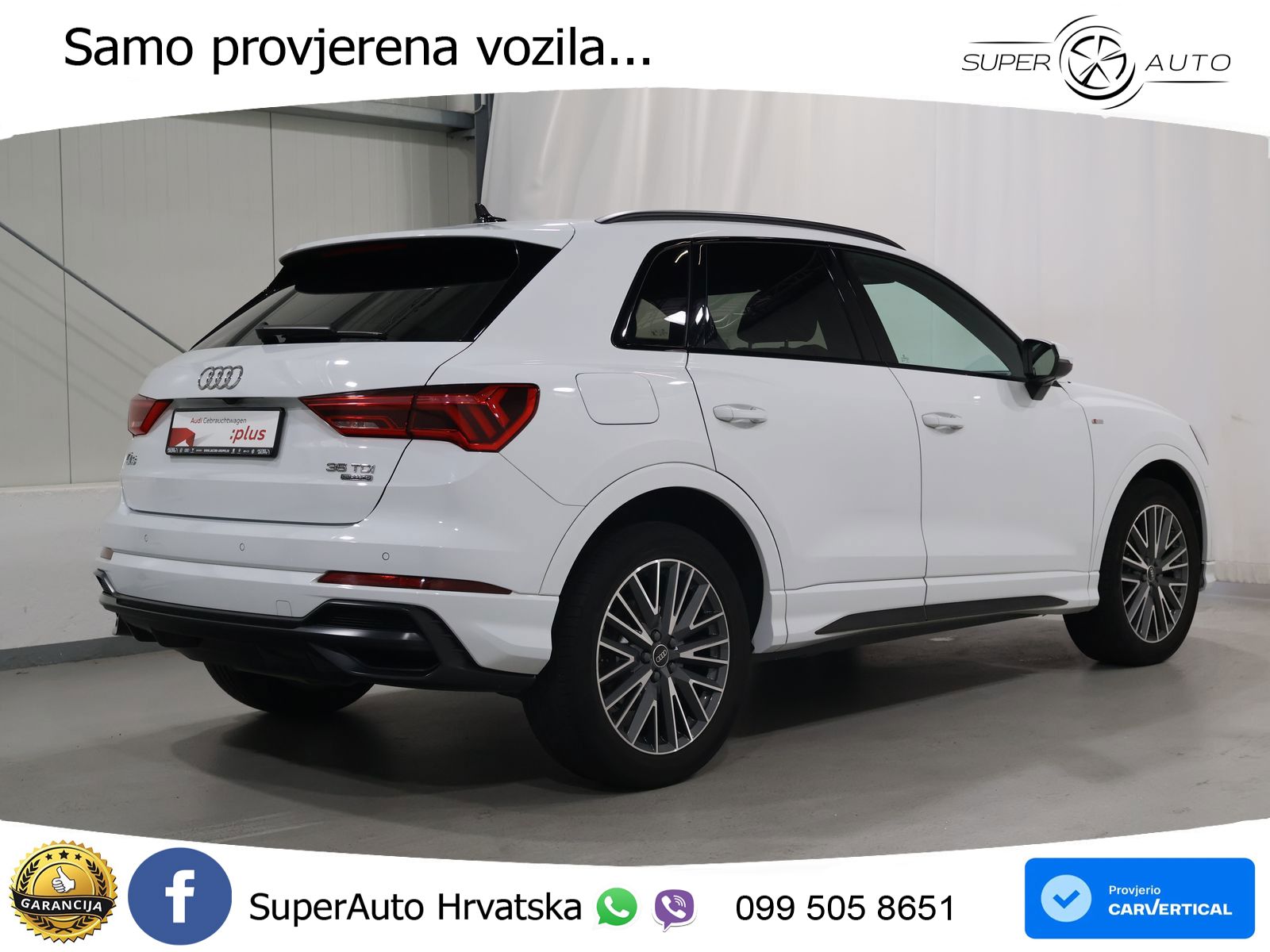 Audi Q3 35 TDI (150 KS) quattro S tronic S line LED+GR SJED+ACC