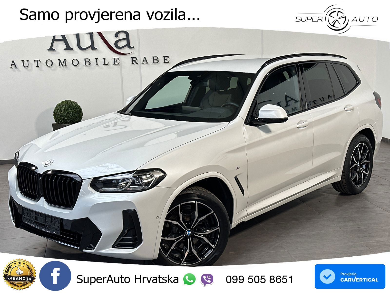 BMW X3 20d xDrive Steptronic M Sport LED+GR SJED+ACC