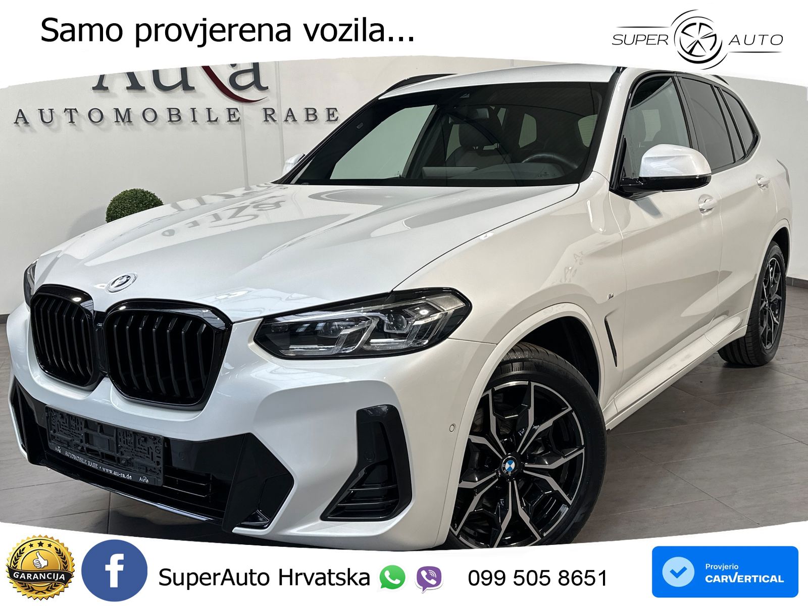 BMW X3 20d xDrive Steptronic M Sport LED+GR SJED+ACC