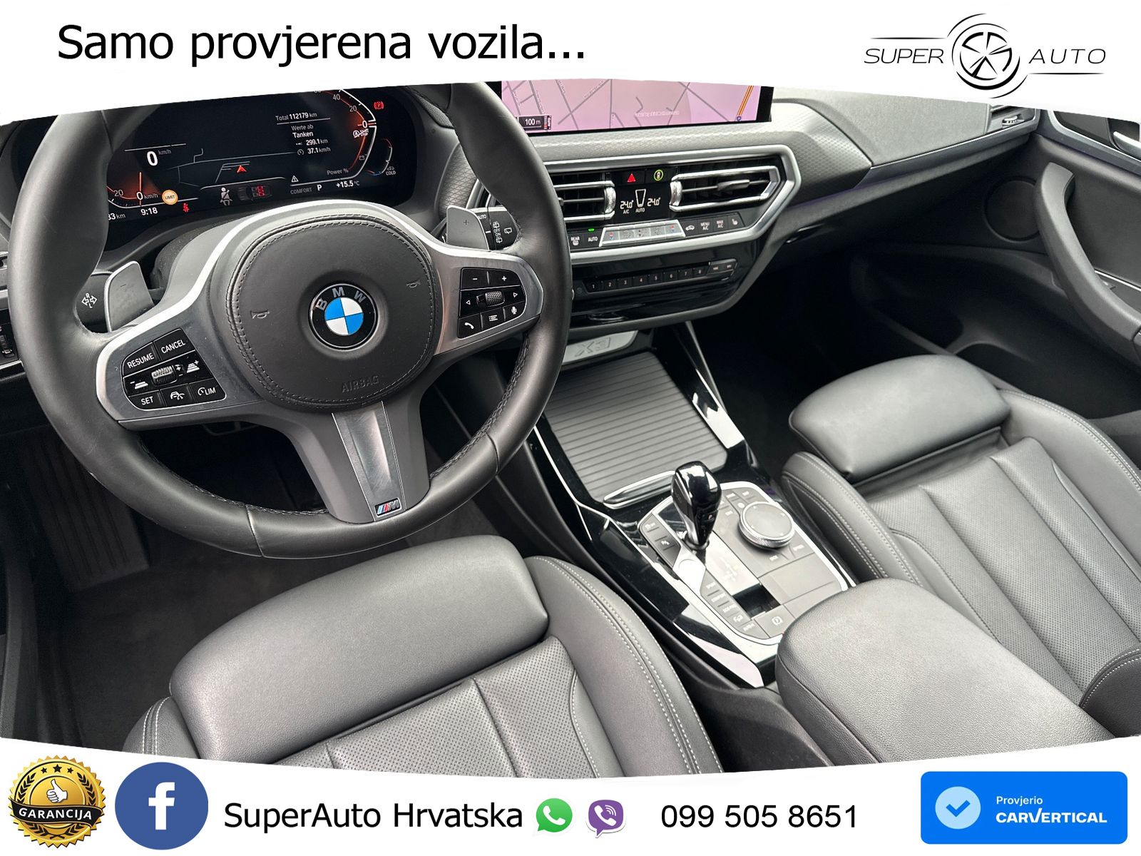 BMW X3 20d xDrive Steptronic M Sport LED+GR SJED+ACC