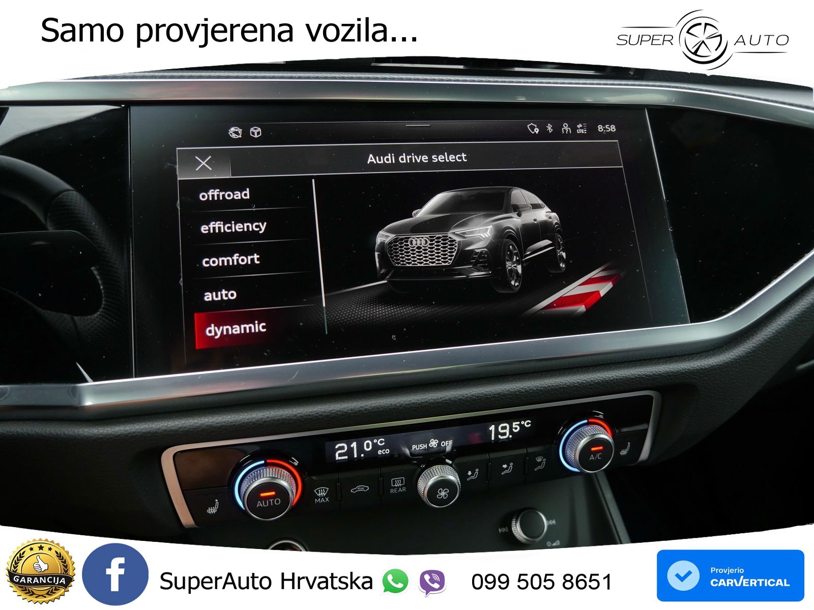Audi Q3 II Sportback 35 TFSI (150 KS) S tronic S line MATRIX+GR SJED+KAM