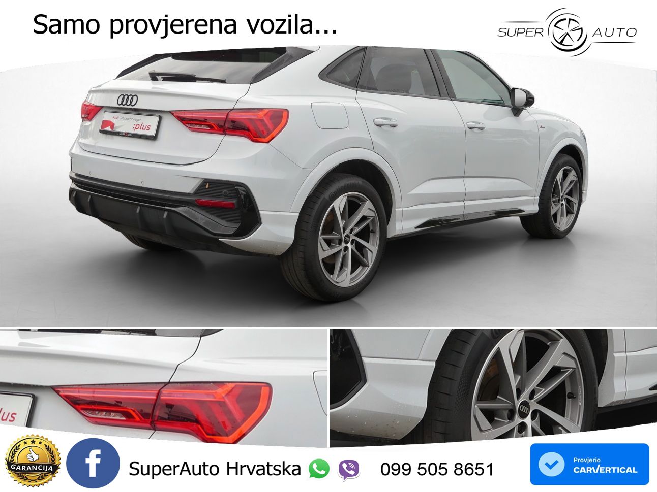 Audi Q3 II Sportback 35 TFSI (150 KS) S tronic S line MATRIX+GR SJED+KAM