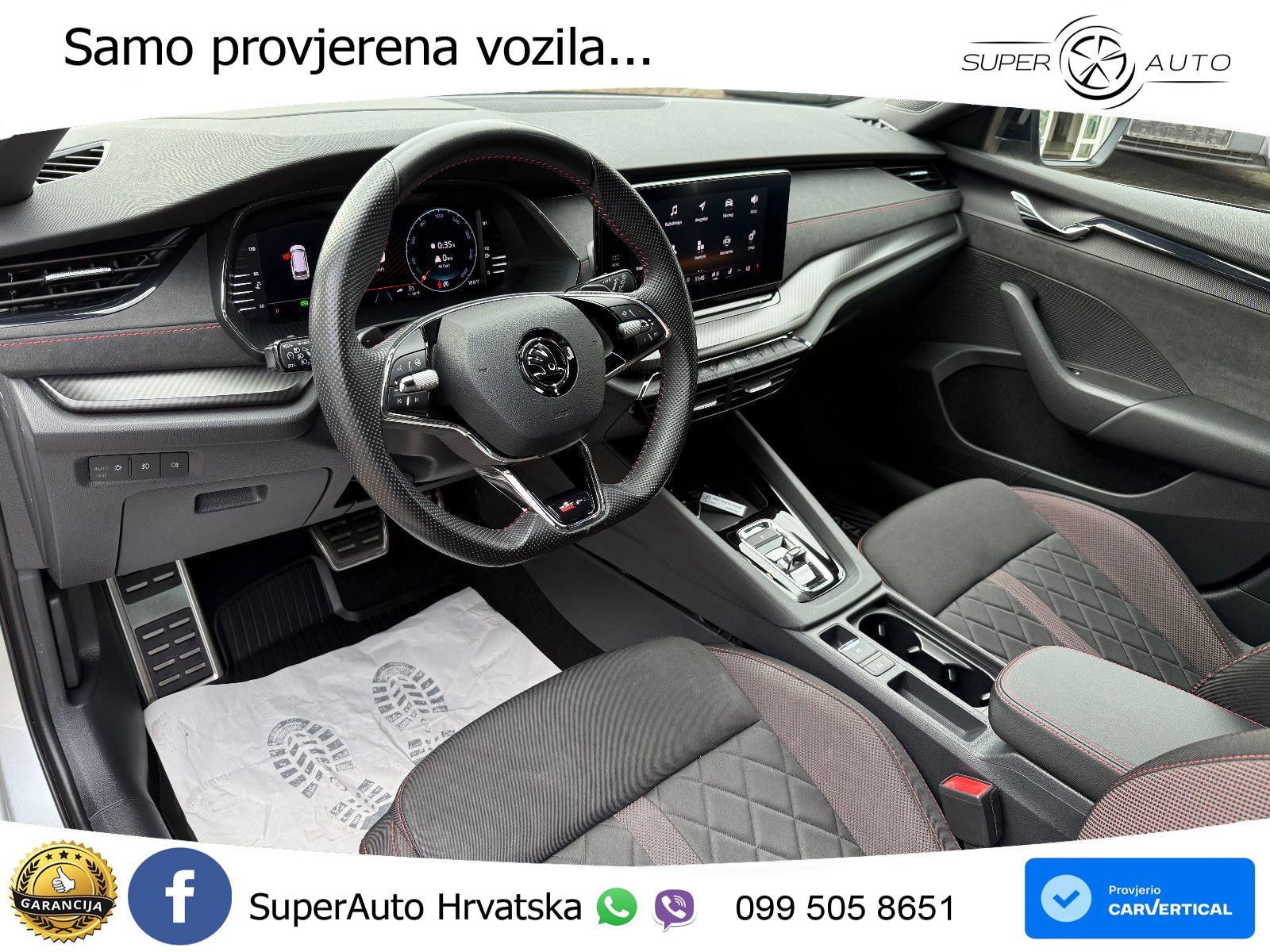 Škoda Octavia Combi RS 2.0 TDI (200 KS) DSG LED+GR SJED+ACC