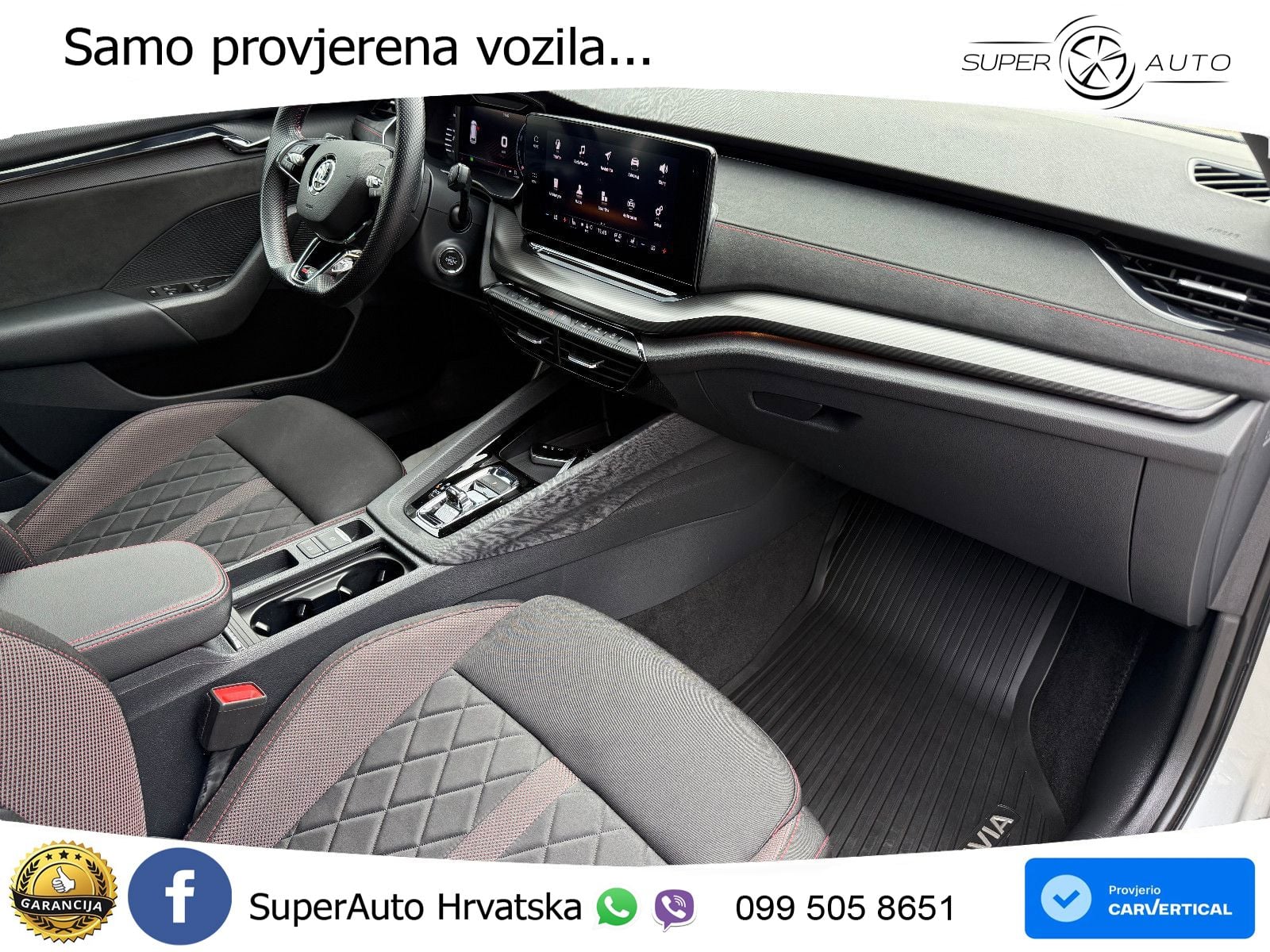Škoda Octavia Combi RS 2.0 TDI (200 KS) DSG LED+GR SJED+ACC