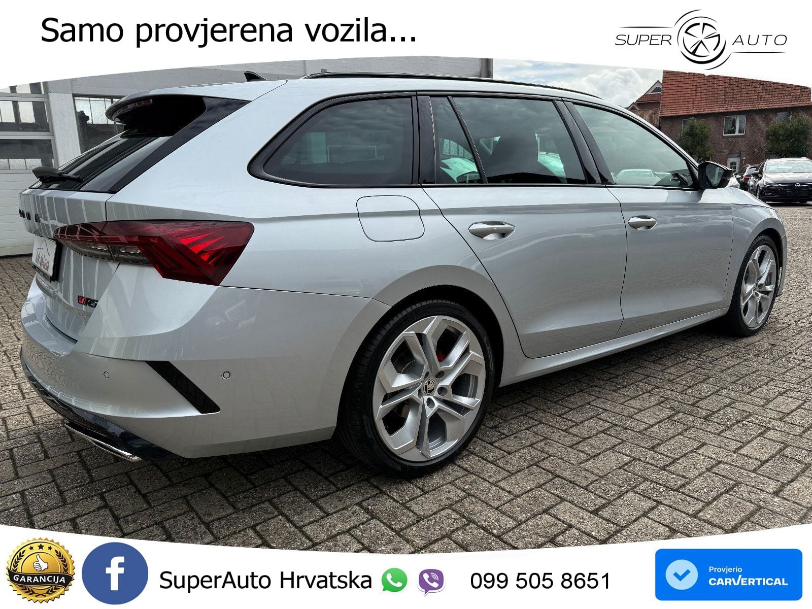 Škoda Octavia Combi RS 2.0 TDI (200 KS) DSG LED+GR SJED+ACC