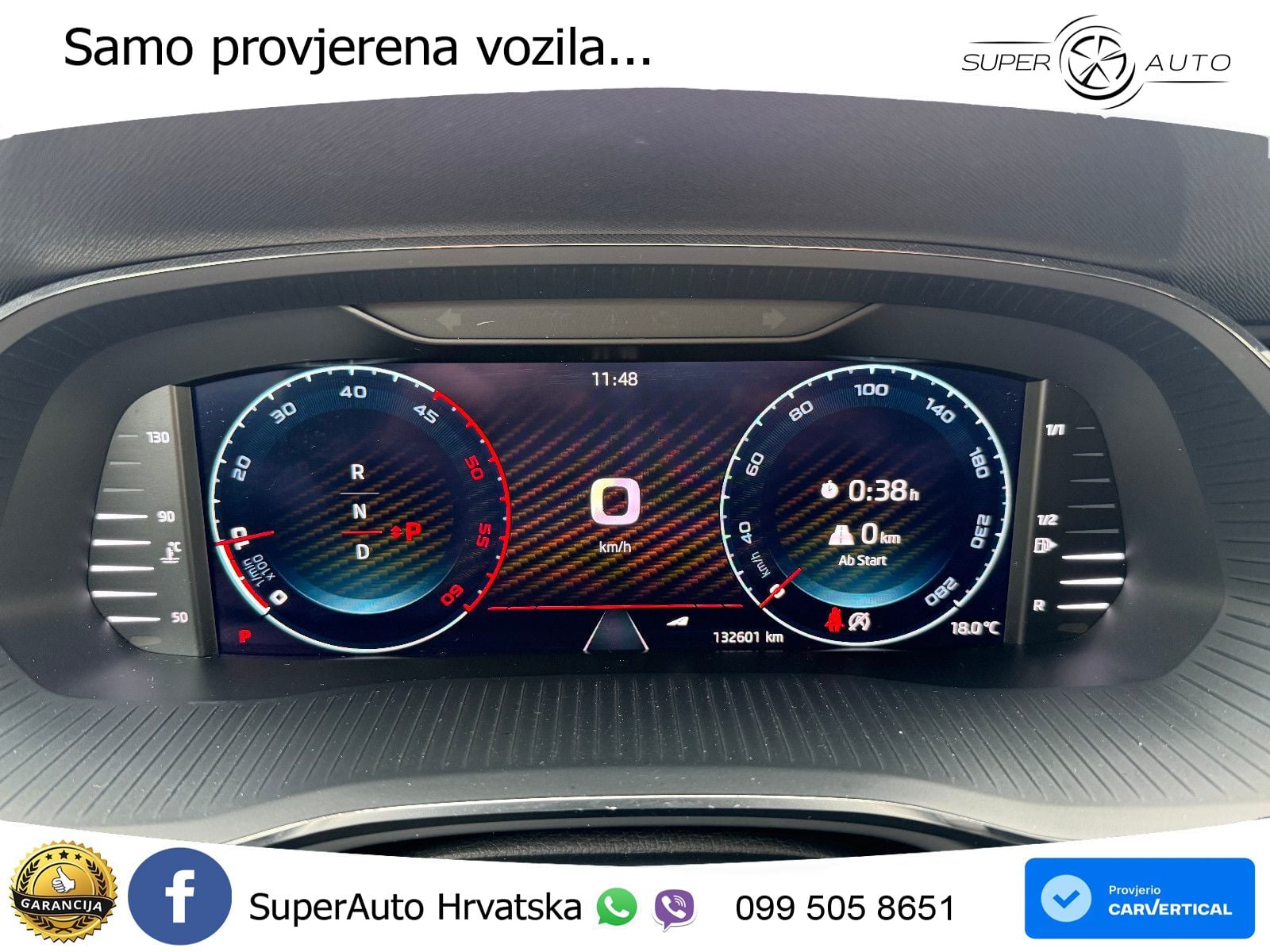 Škoda Octavia Combi RS 2.0 TDI (200 KS) DSG LED+GR SJED+ACC