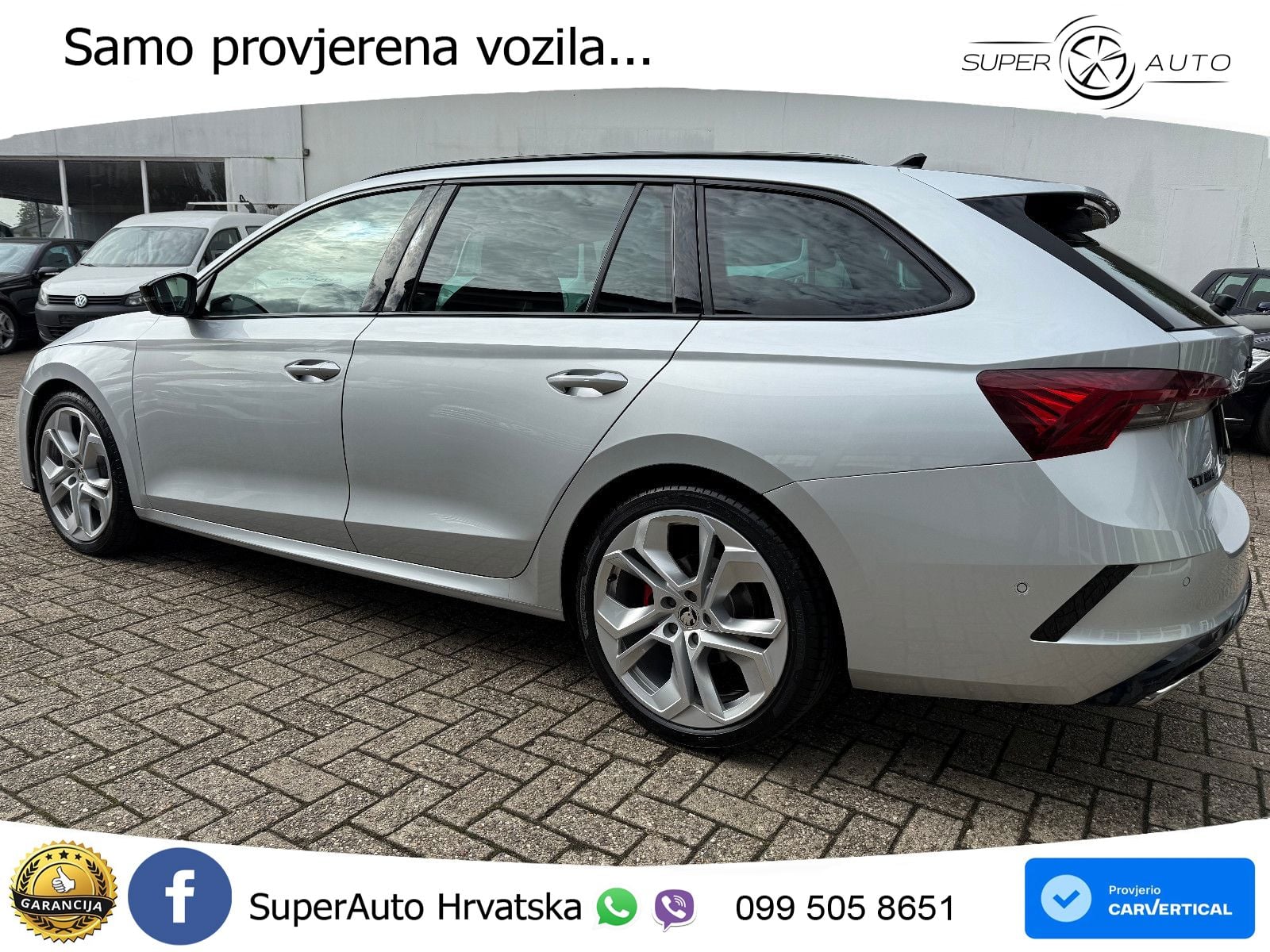Škoda Octavia Combi RS 2.0 TDI (200 KS) DSG LED+GR SJED+ACC