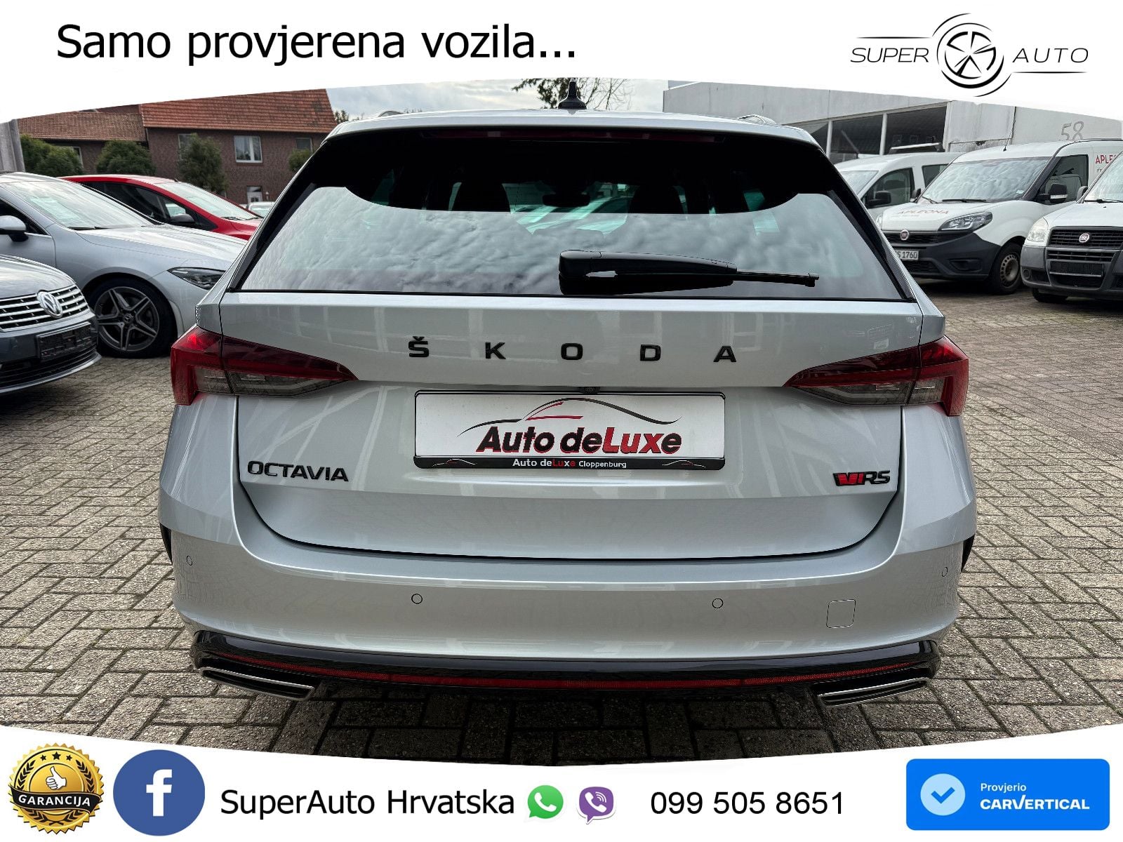 Škoda Octavia Combi RS 2.0 TDI (200 KS) DSG LED+GR SJED+ACC