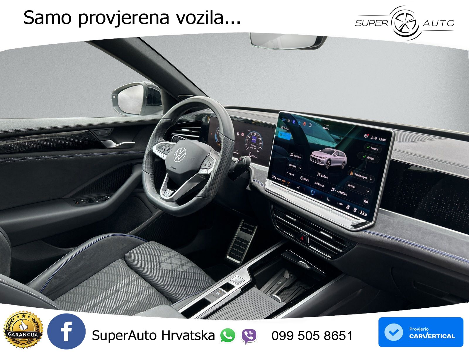 Volkswagen Passat Variant 2.0 TDI (193 KS) 4MOTION DSG R-Line LED+GR SJED+ACC