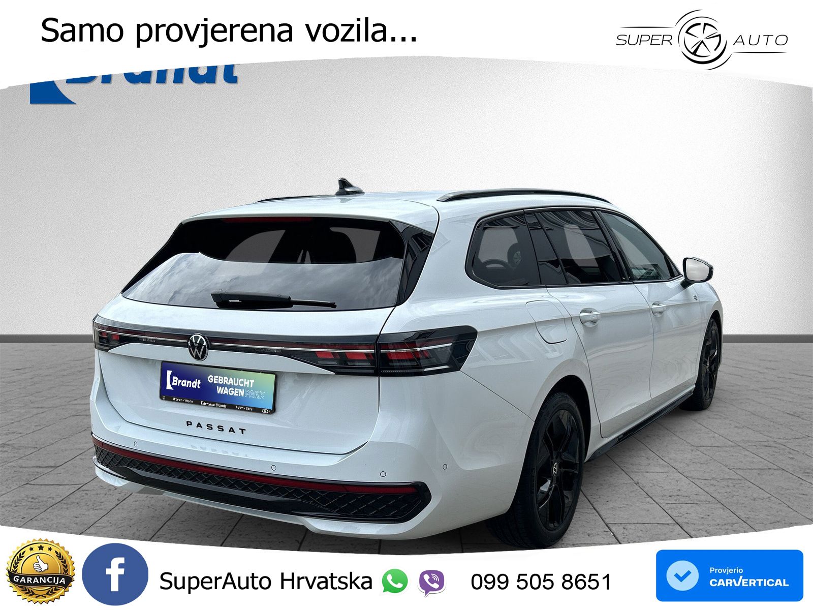 Volkswagen Passat Variant 2.0 TDI (193 KS) 4MOTION DSG R-Line LED+GR SJED+ACC