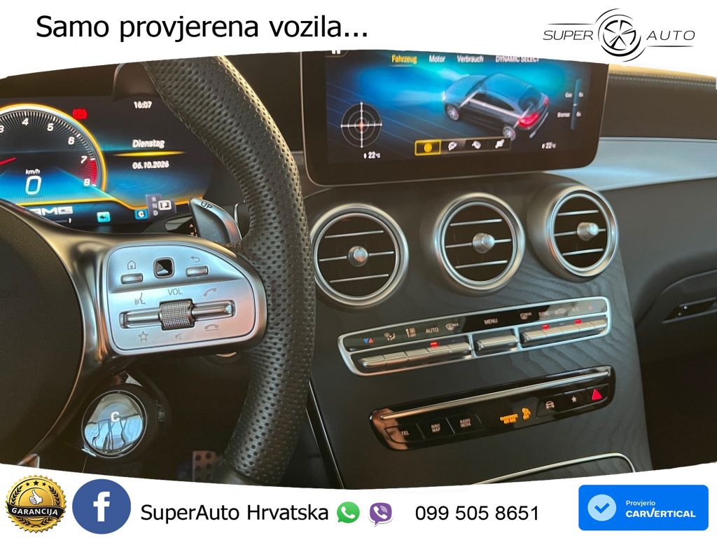 Mercedes GLC Coupe AMG 63 V8 (476 KS) 4MATIC+ MCT