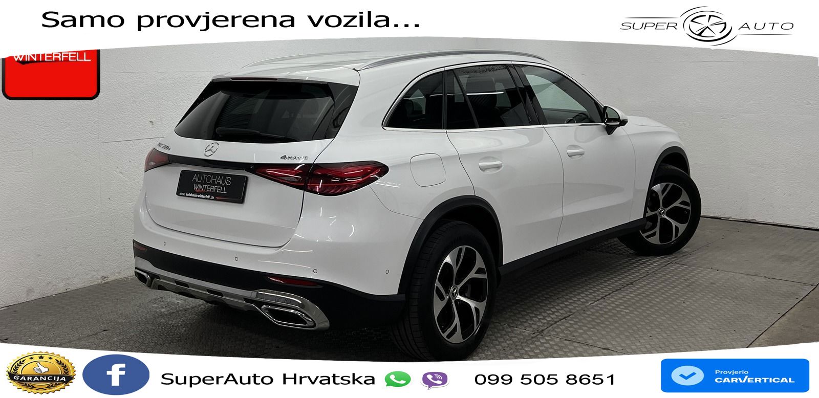 Mercedes GLC 300e (313 KS) 4MATIC 9G-TRONIC Avantgarde LED+GR SJED+ACC