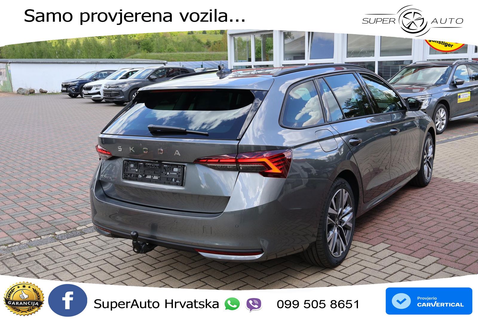 Škoda Octavia Combi 1.5 TSI (150 KS) LED+GR SJED+ACC