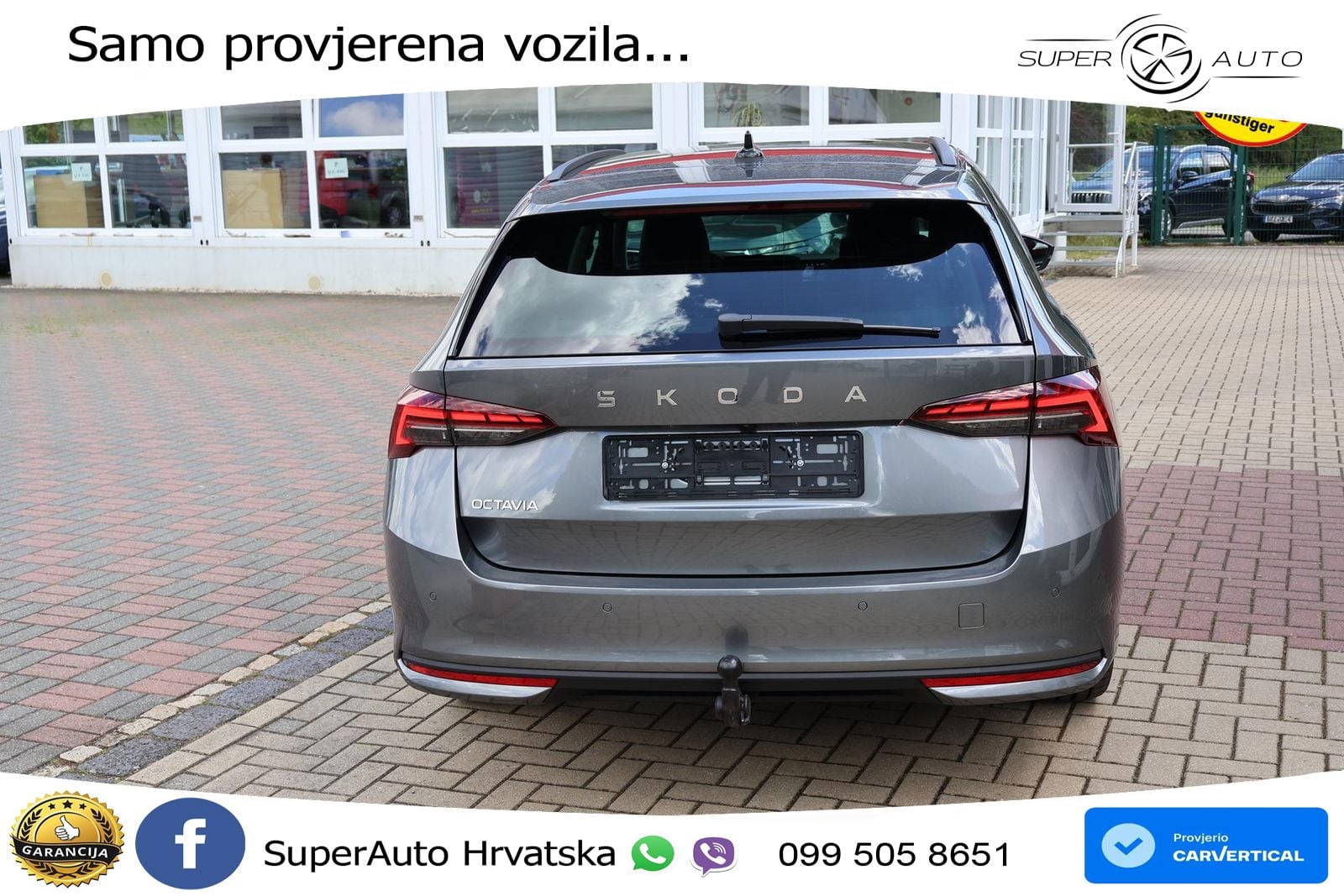Škoda Octavia Combi 1.5 TSI (150 KS) LED+GR SJED+ACC
