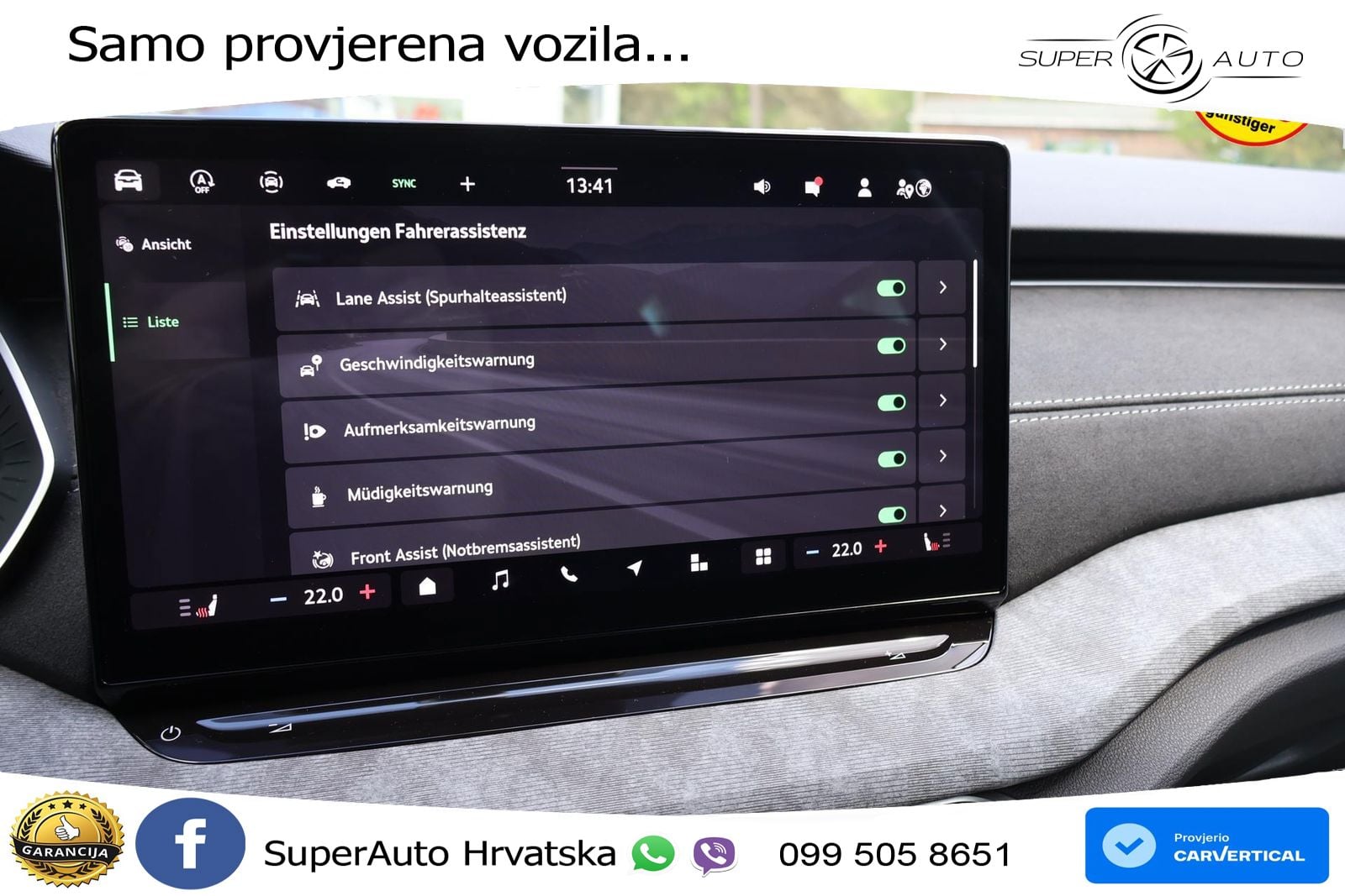 Škoda Octavia Combi 1.5 TSI (150 KS) LED+GR SJED+ACC
