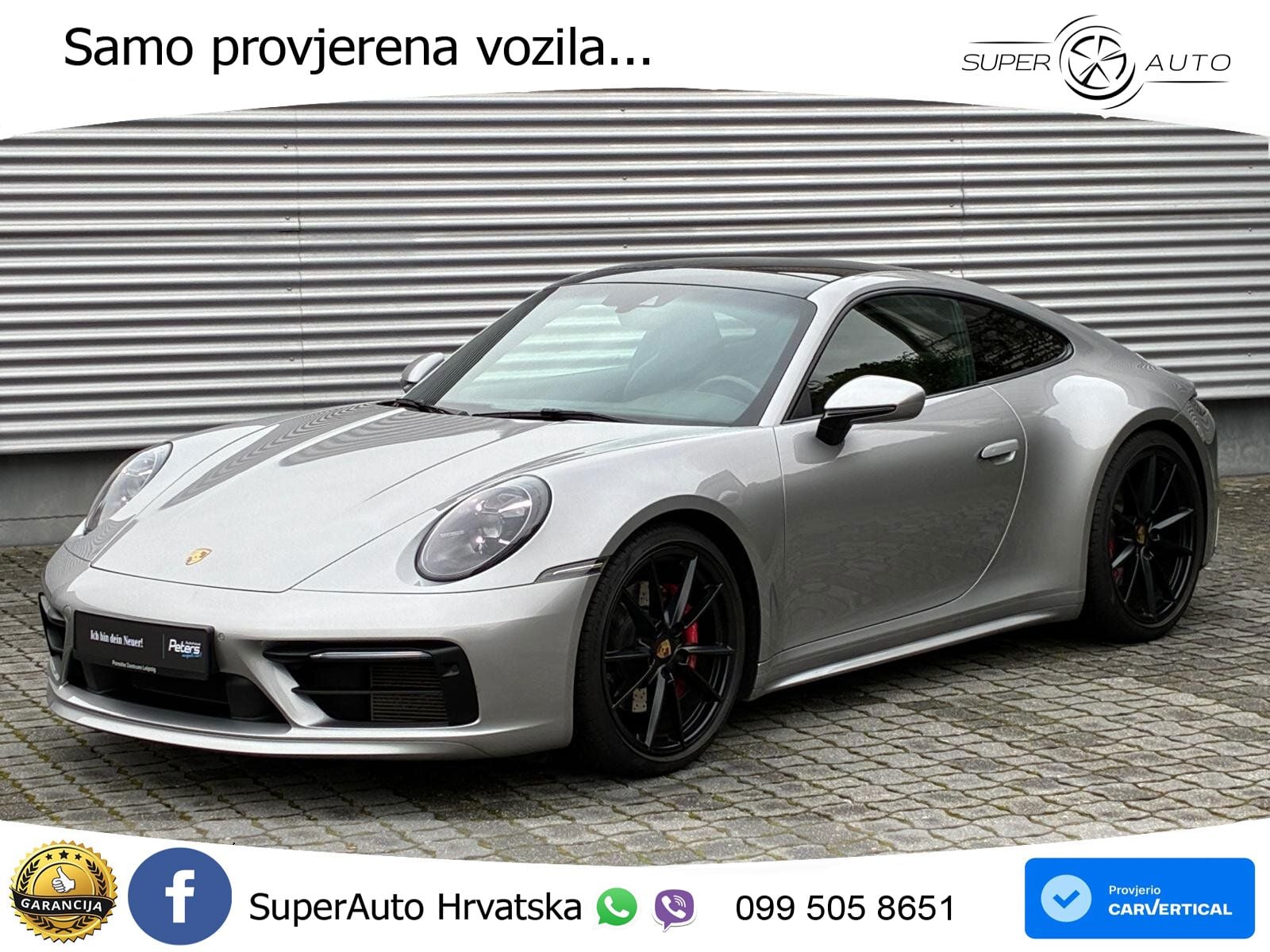 Porsche 911 Carrera S 3.0 (450 KS) PDK MATRIX+GR SJED+KAM