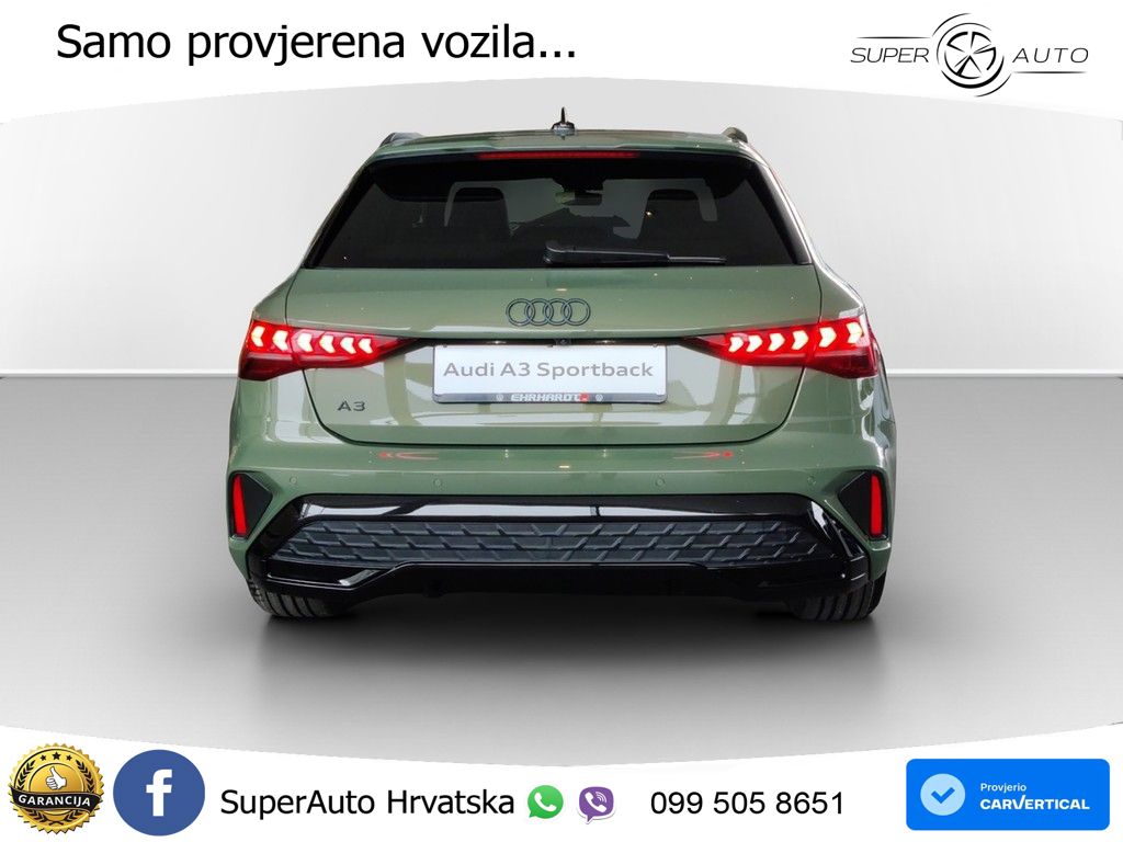 Audi A3 35 TFSI (150 KS) S tronic S line MATRIX+GR SJED+KAM