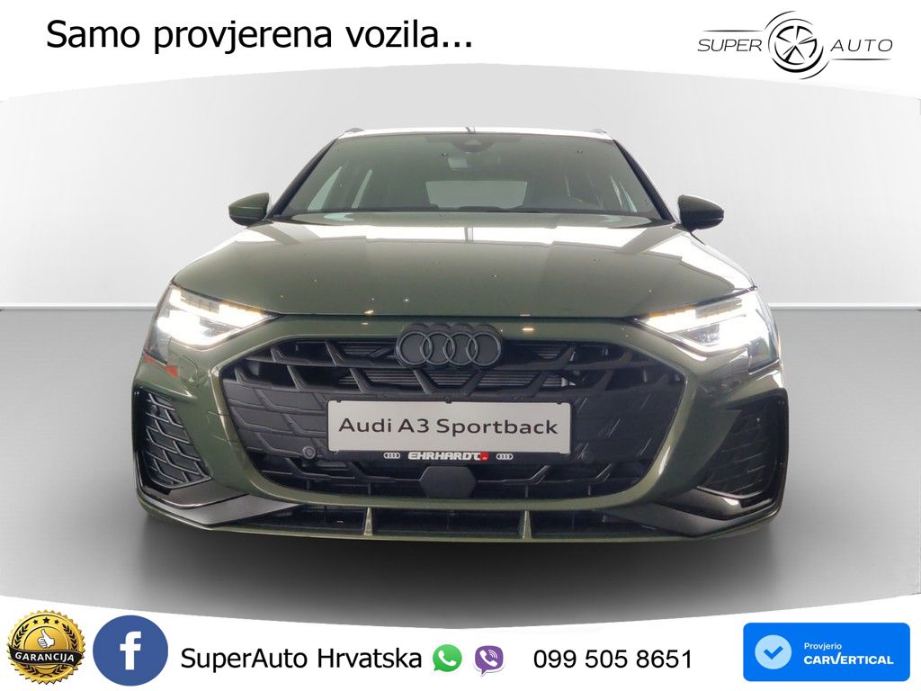 Audi A3 35 TFSI (150 KS) S tronic S line MATRIX+GR SJED+KAM