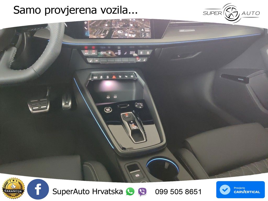 Audi A3 35 TFSI (150 KS) S tronic S line MATRIX+GR SJED+KAM