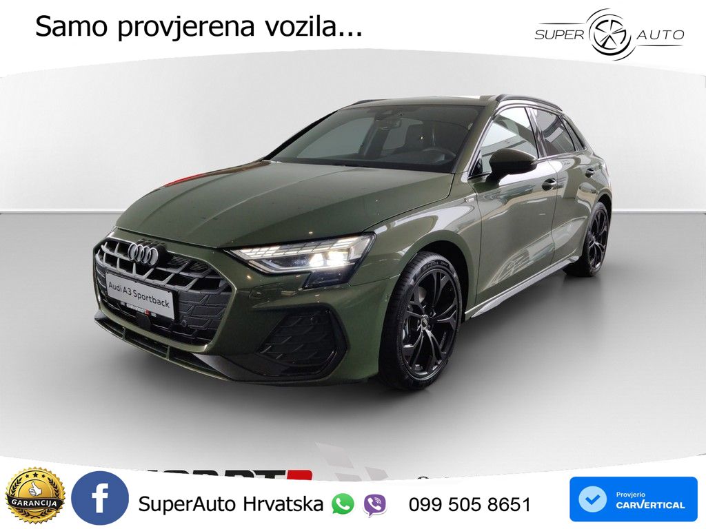 Audi A3 35 TFSI (150 KS) S tronic S line MATRIX+GR SJED+KAM