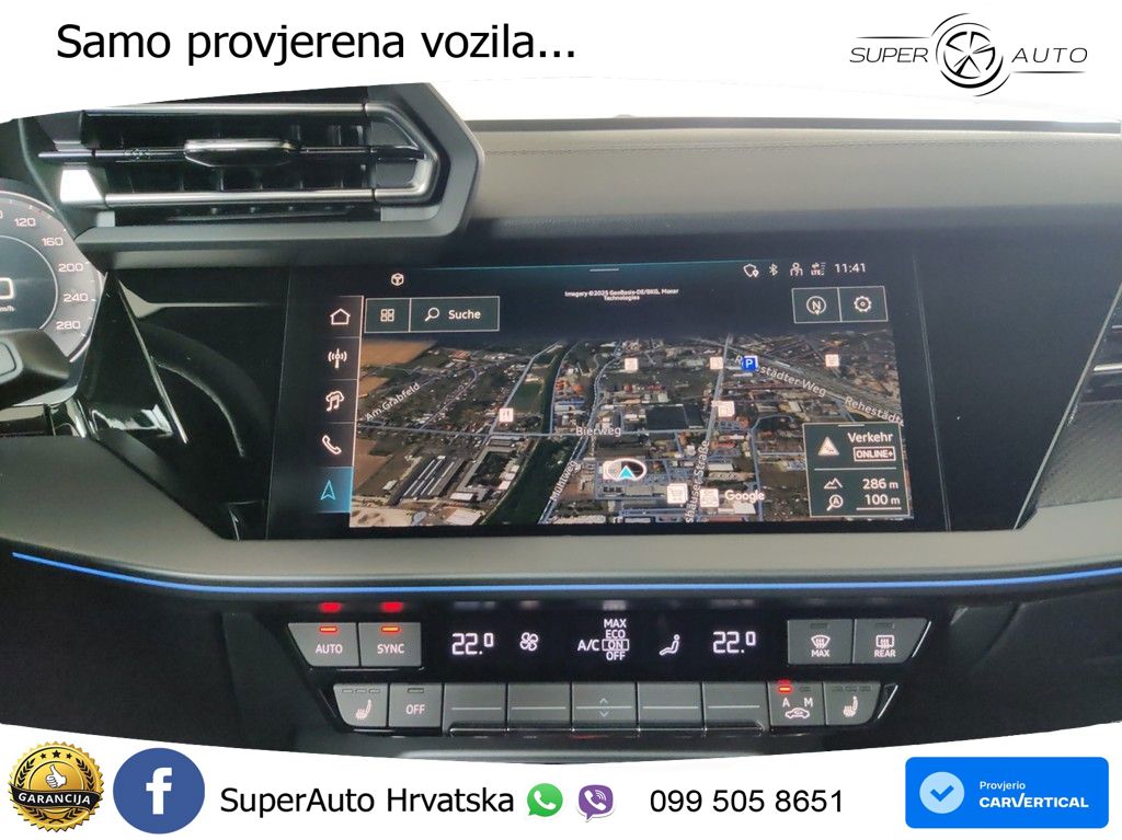 Audi A3 35 TFSI (150 KS) S tronic S line MATRIX+GR SJED+KAM