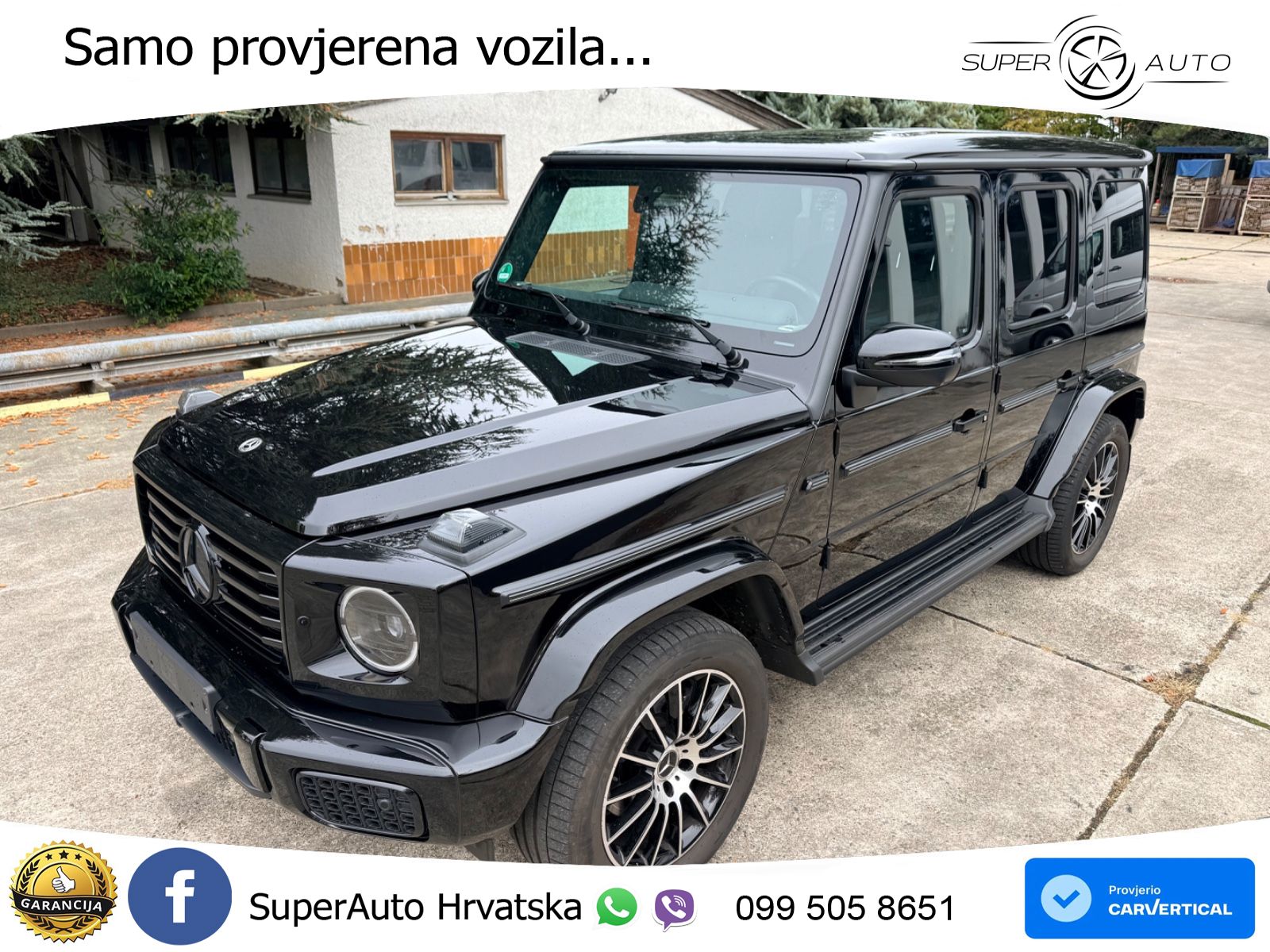 Mercedes G 450d Long (367 KS) 4MATIC 9G-TRONIC Exclusive LED+GR SJED+ACC