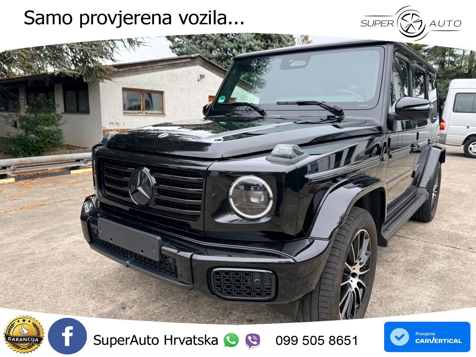 Mercedes G 450d Long (367 KS) 4MATIC 9G-TRONIC Exclusive LED+GR SJED+ACC