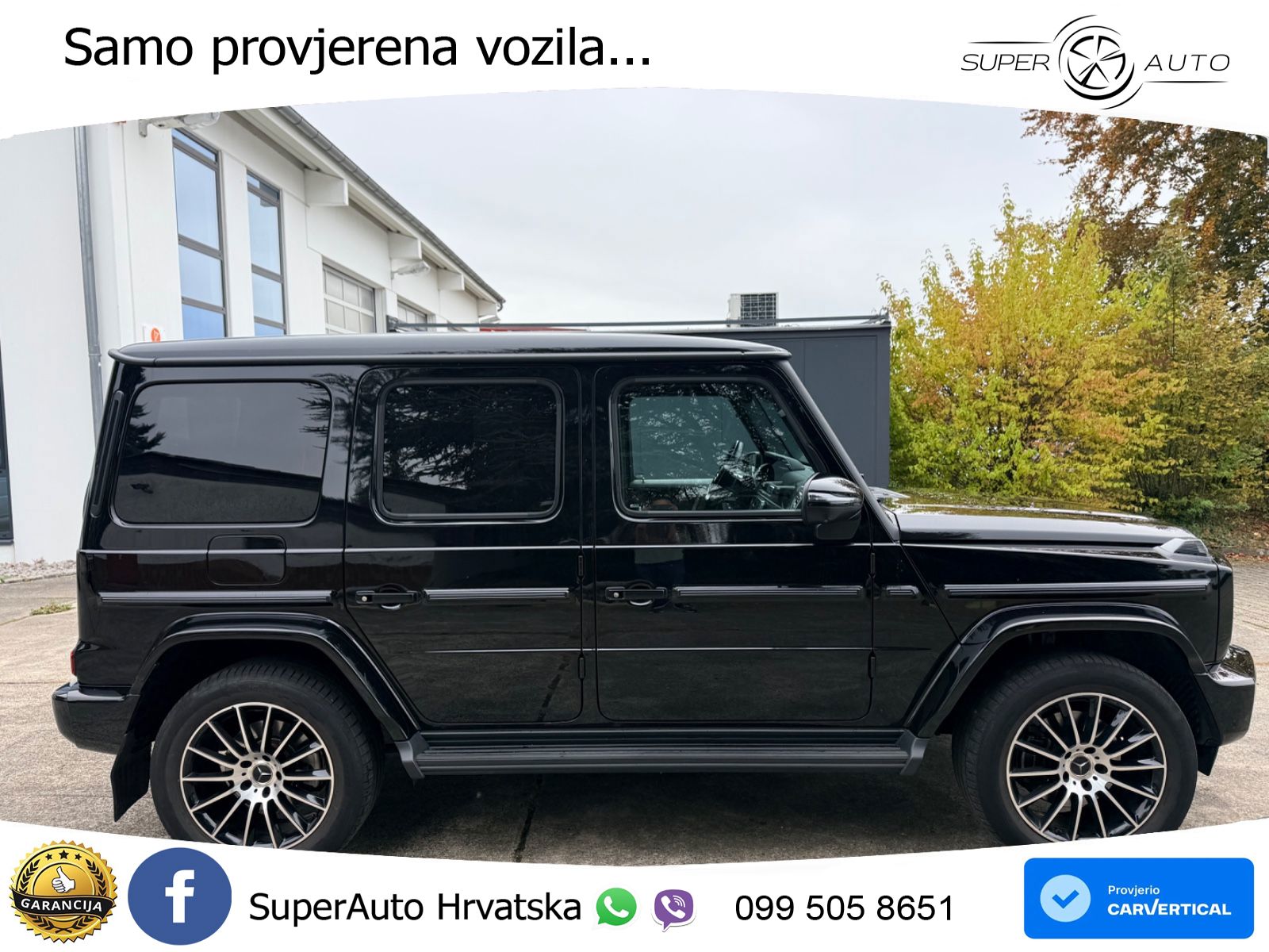 Mercedes G 450d Long (367 KS) 4MATIC 9G-TRONIC Exclusive LED+GR SJED+ACC
