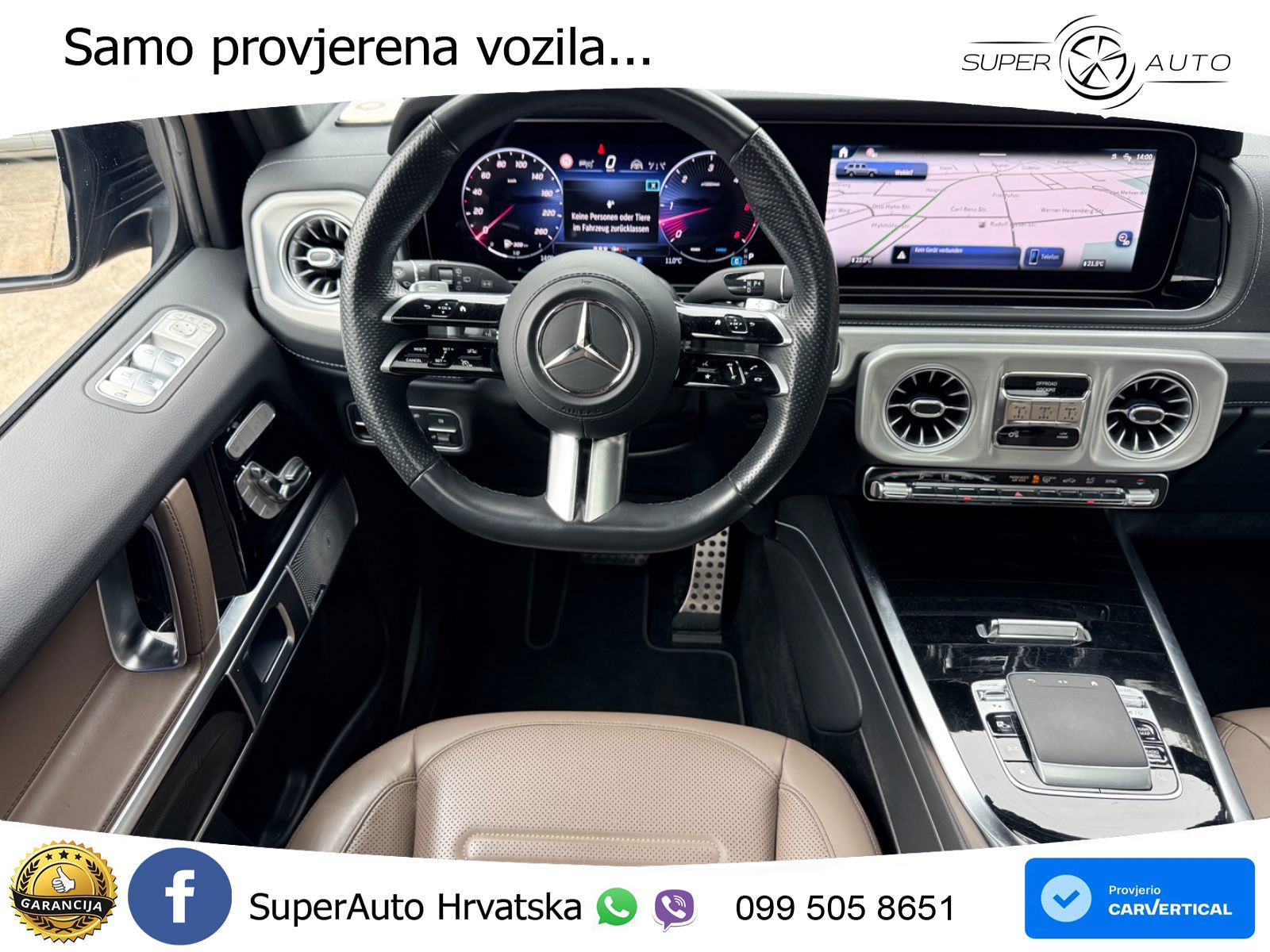 Mercedes G 450d Long (367 KS) 4MATIC 9G-TRONIC Exclusive LED+GR SJED+ACC