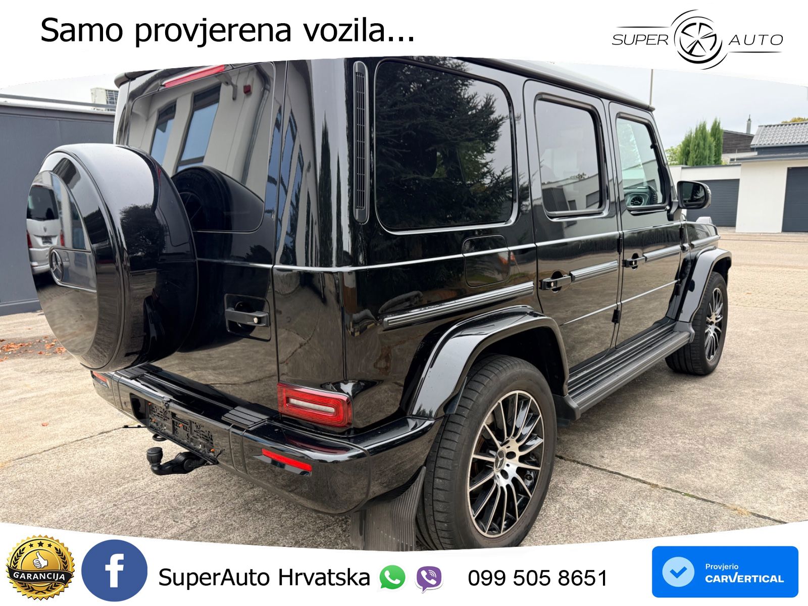 Mercedes G 450d Long (367 KS) 4MATIC 9G-TRONIC Exclusive LED+GR SJED+ACC